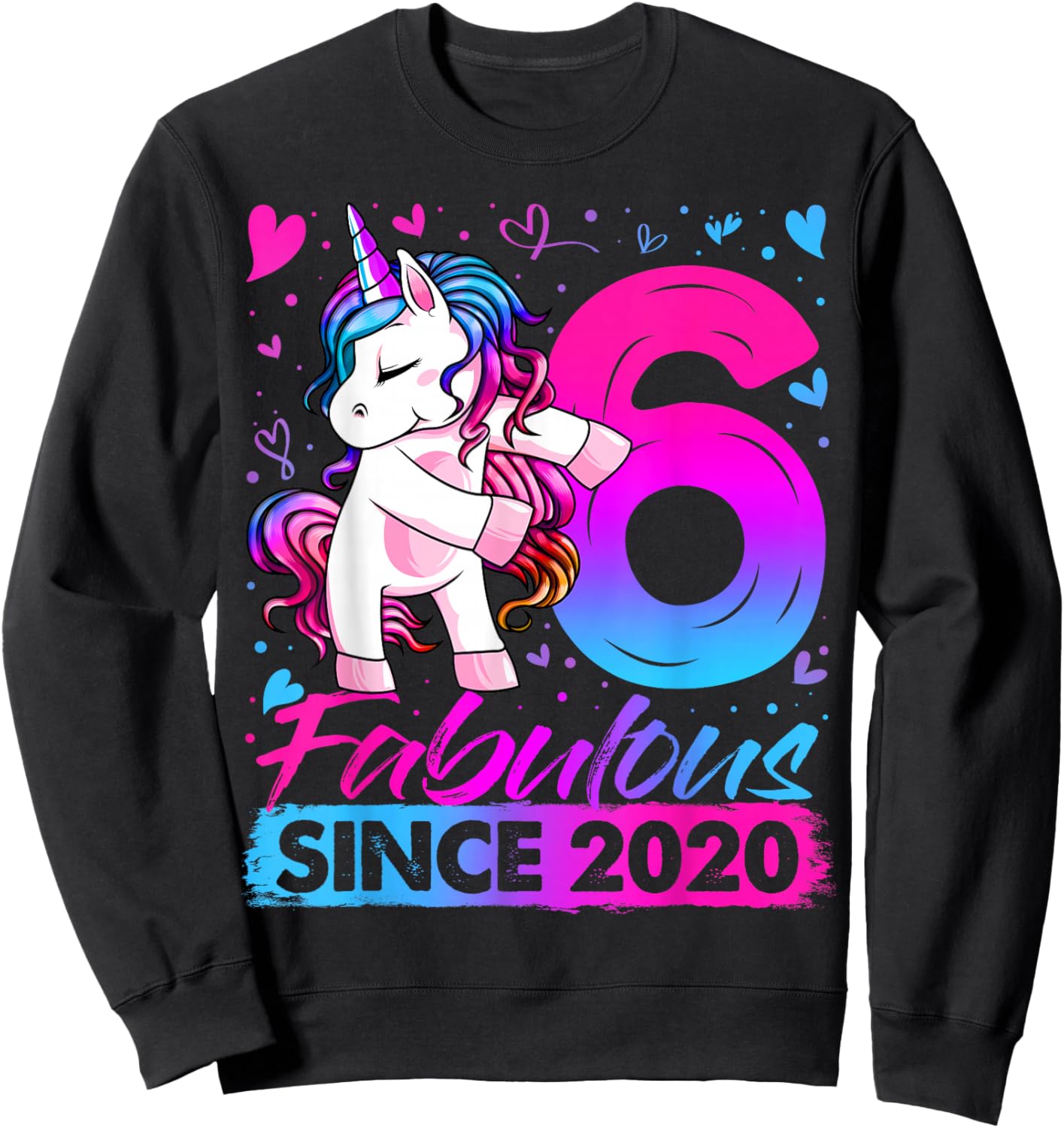 13th Birthday Shirt Girl 13 Year Old Gifts 13 Birthday Girl Sweatshirt - Sweatshirt | Black