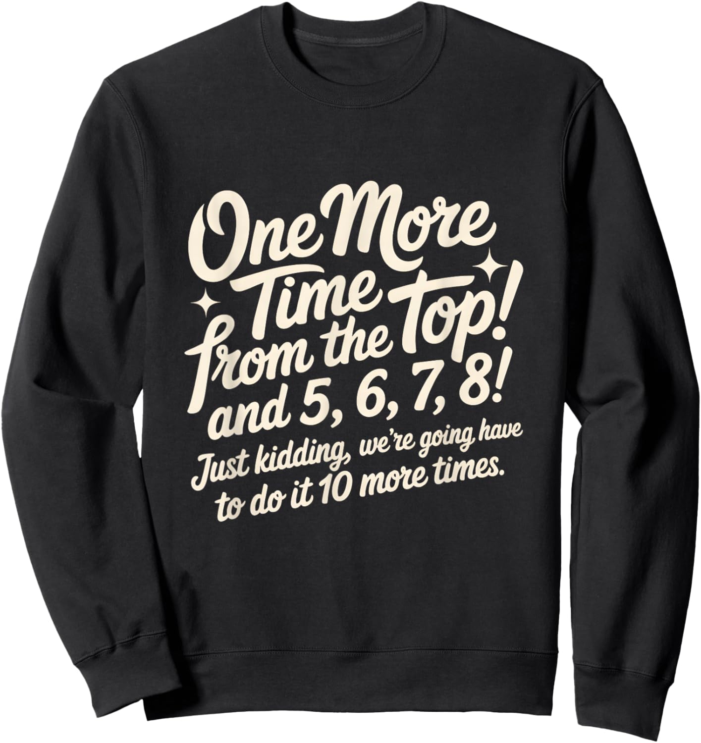 Cute Dance Loves Dancing Teacher Dancewear Instructor Dancer Sweatshirt - Sweatshirt | Black