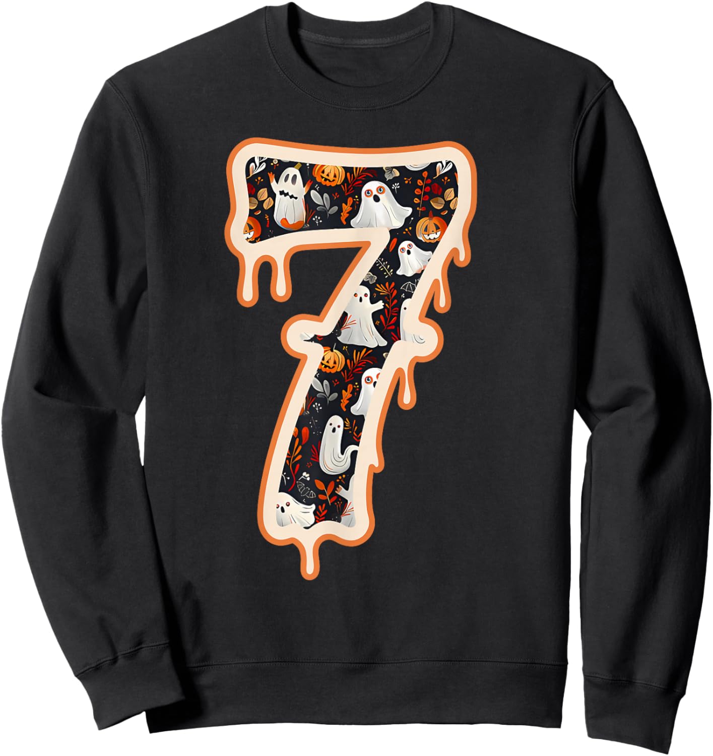Six Seven Meme 6 7 Halloween Costume Couple Men Women Sweatshirt - Sweatshirt | Black