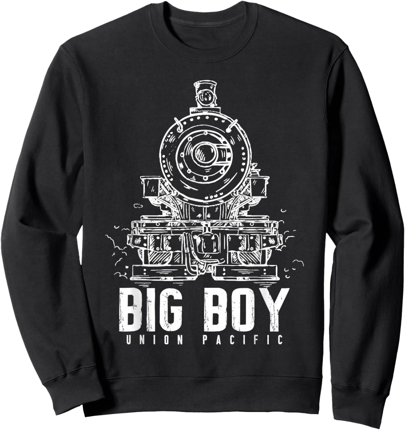 Union Pacific Rail Trail Funny Union Rail Trail Boy 4000 Sweatshirt - Sweatshirt | Black