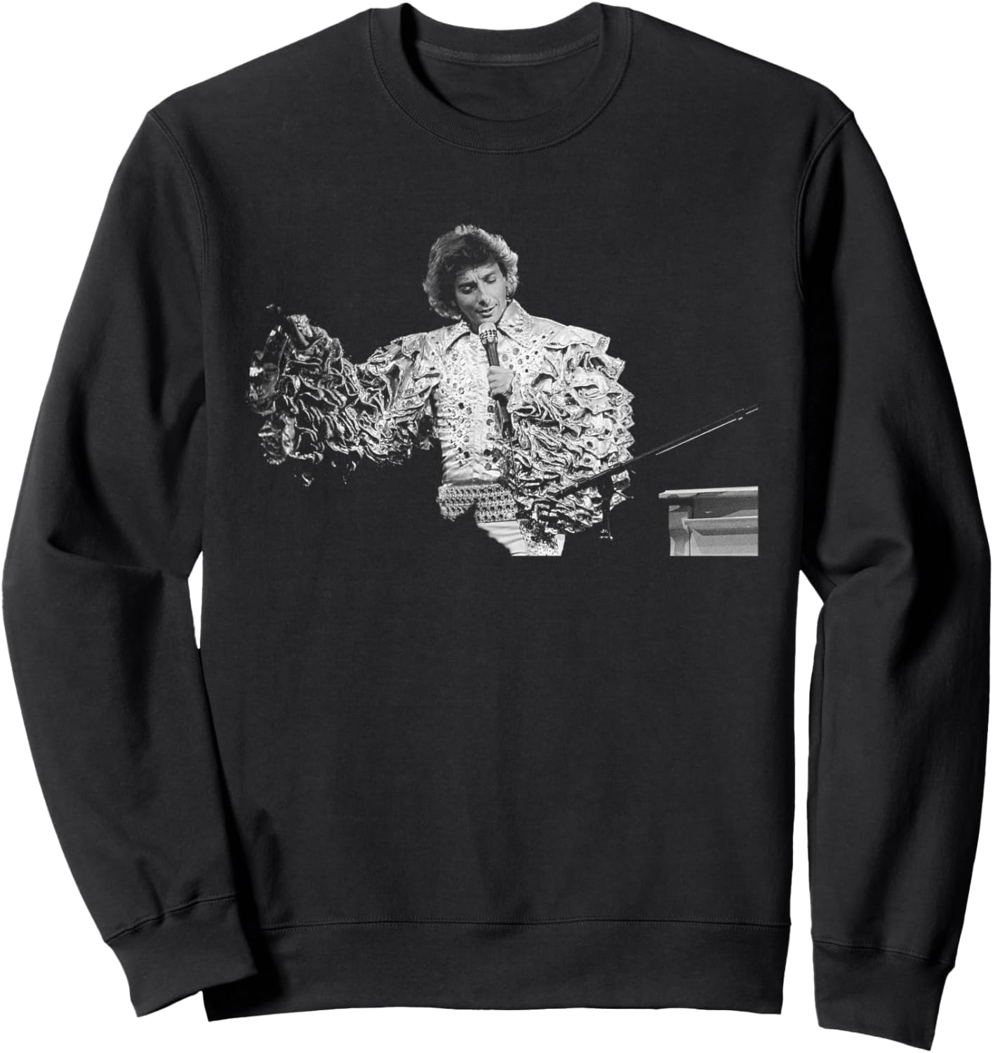 Barry Manilow If I Should Love Again Era 1981 Sweatshirt - Sweatshirt | Black