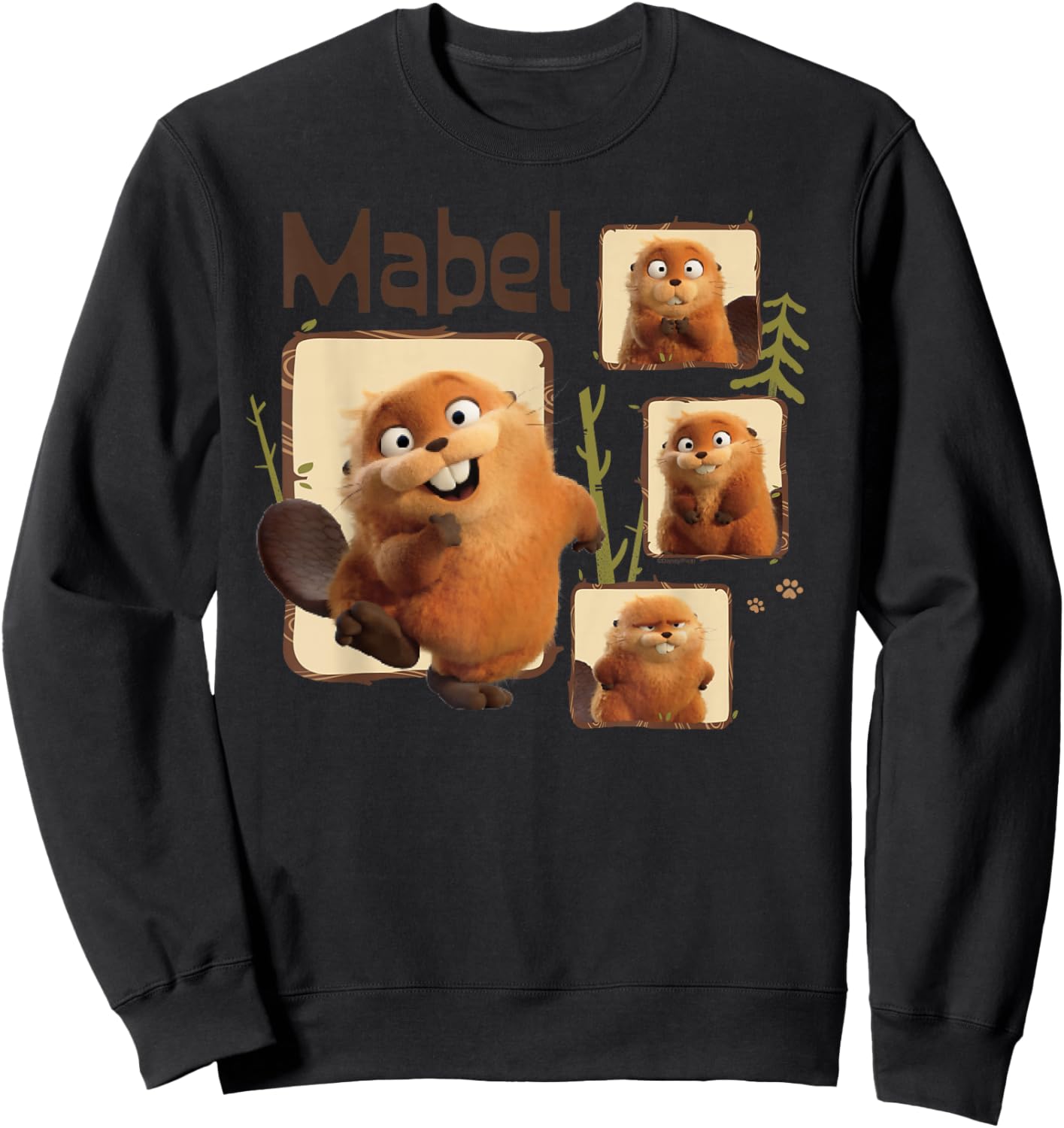 Disney and Pixar's Hoppers Beaver Mabel Tanaka Sweatshirt - Sweatshirt | Black