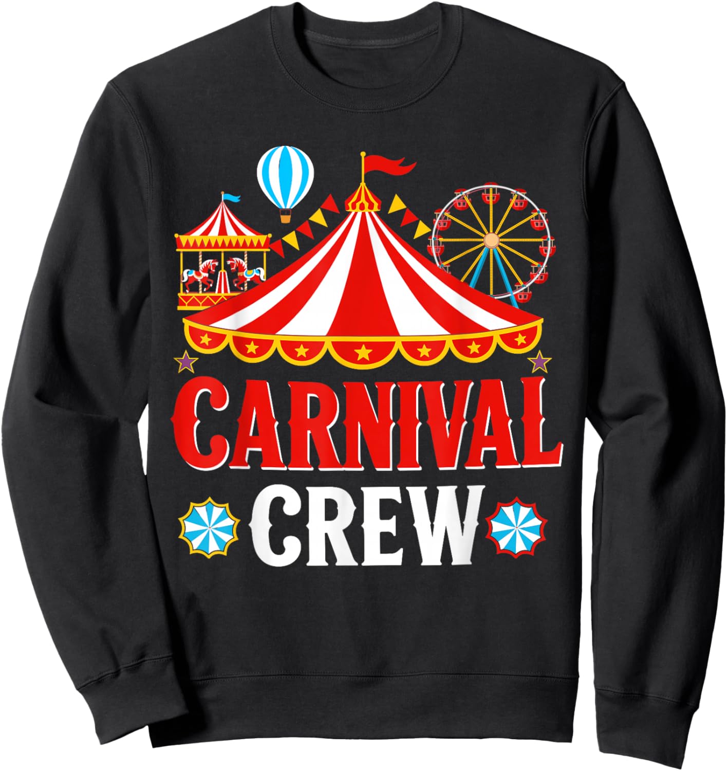 Carnival Crew Sweatshirt - Sweatshirt | Black