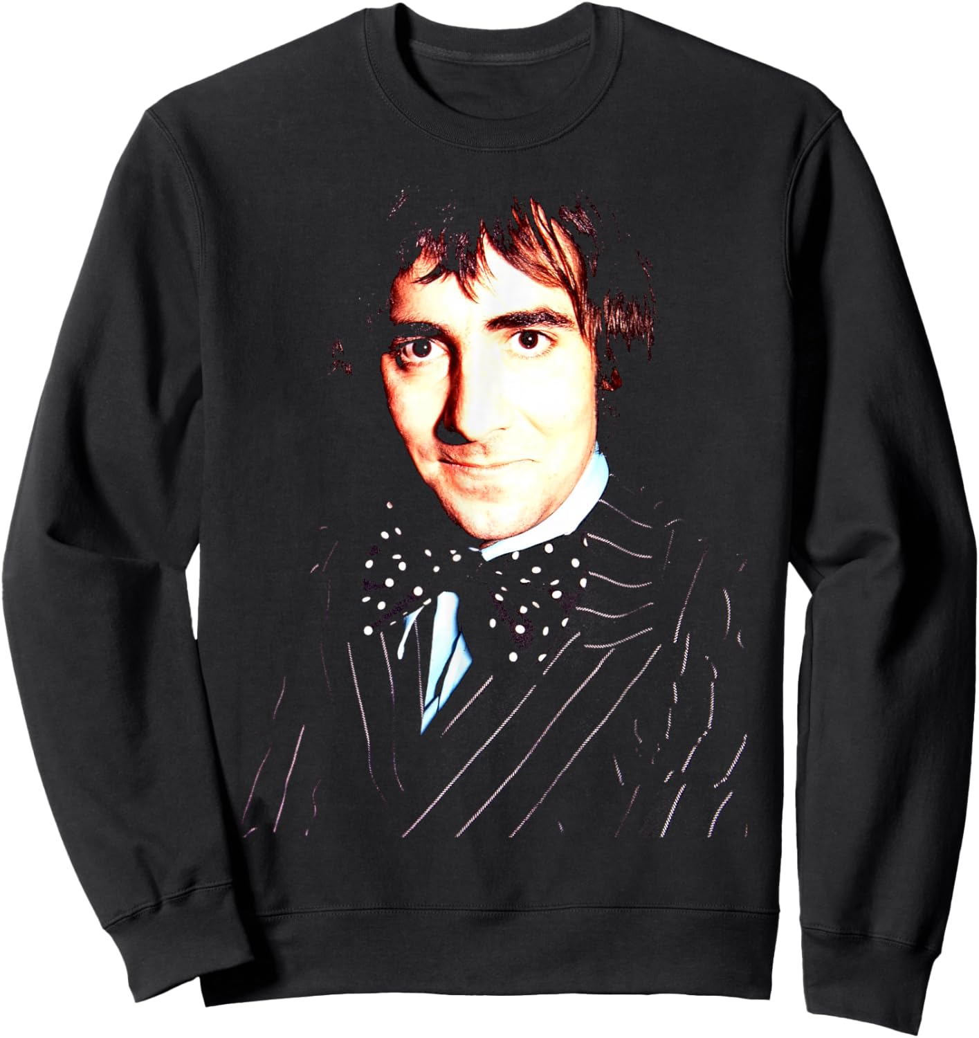 Keith Moon The Who Rock Band Drummer 1973 Sweatshirt - Sweatshirt | Black