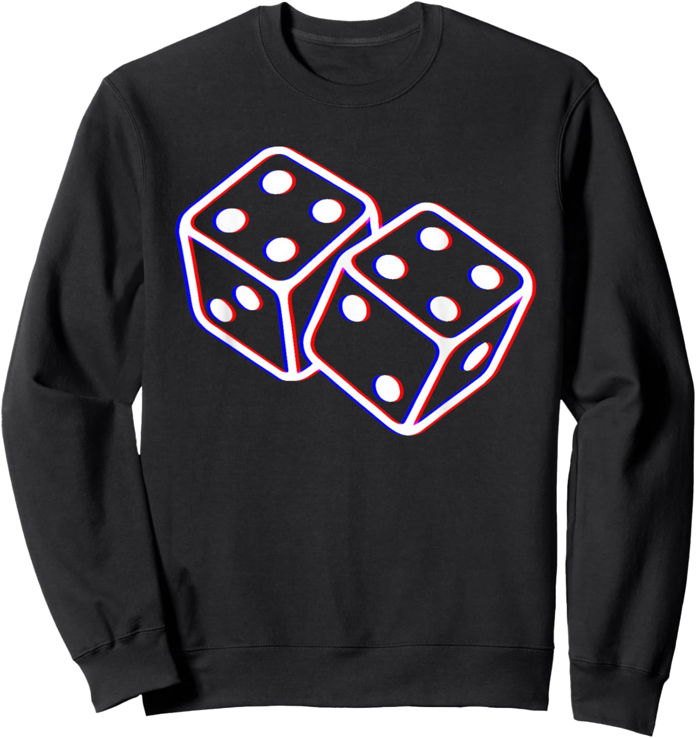 Funny 67 Meme Dice Lover Game Six Seven Gen Alpha Slang Sweatshirt - Sweatshirt | Black