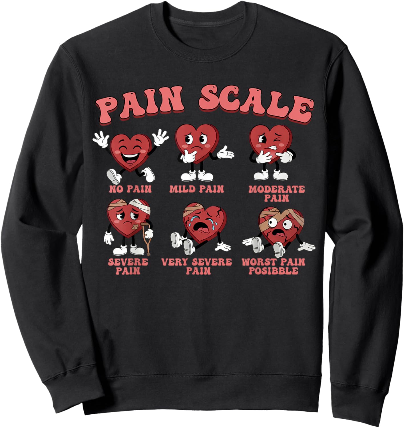 Valentine Sweatshirt - Sweatshirt | Black