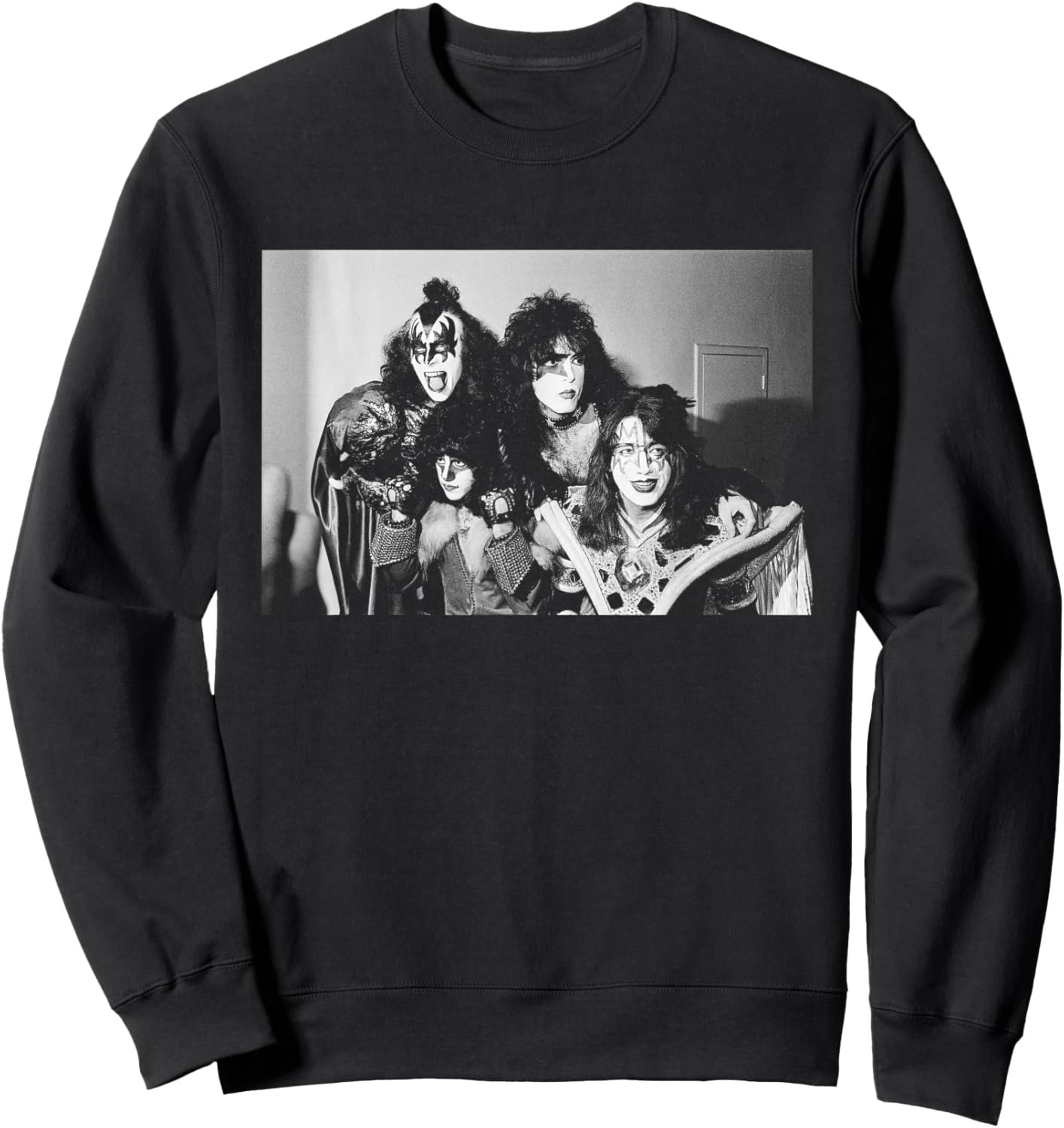 Gene Simmons Band KISS Photo Unmasked Tour 1980 Sweatshirt - Sweatshirt | Black
