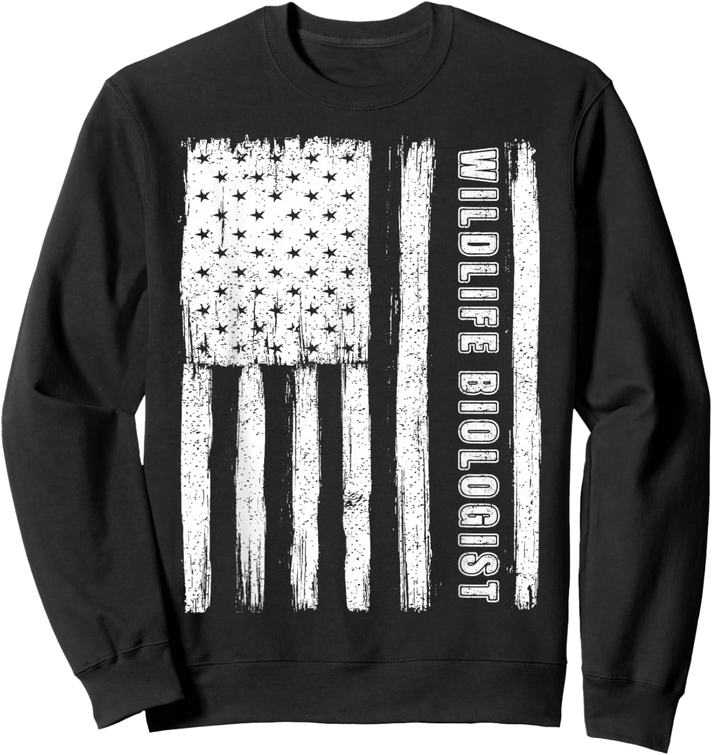 Fourth of July Shirts Funny Wildlife Biologist Sweatshirt - Sweatshirt | Black