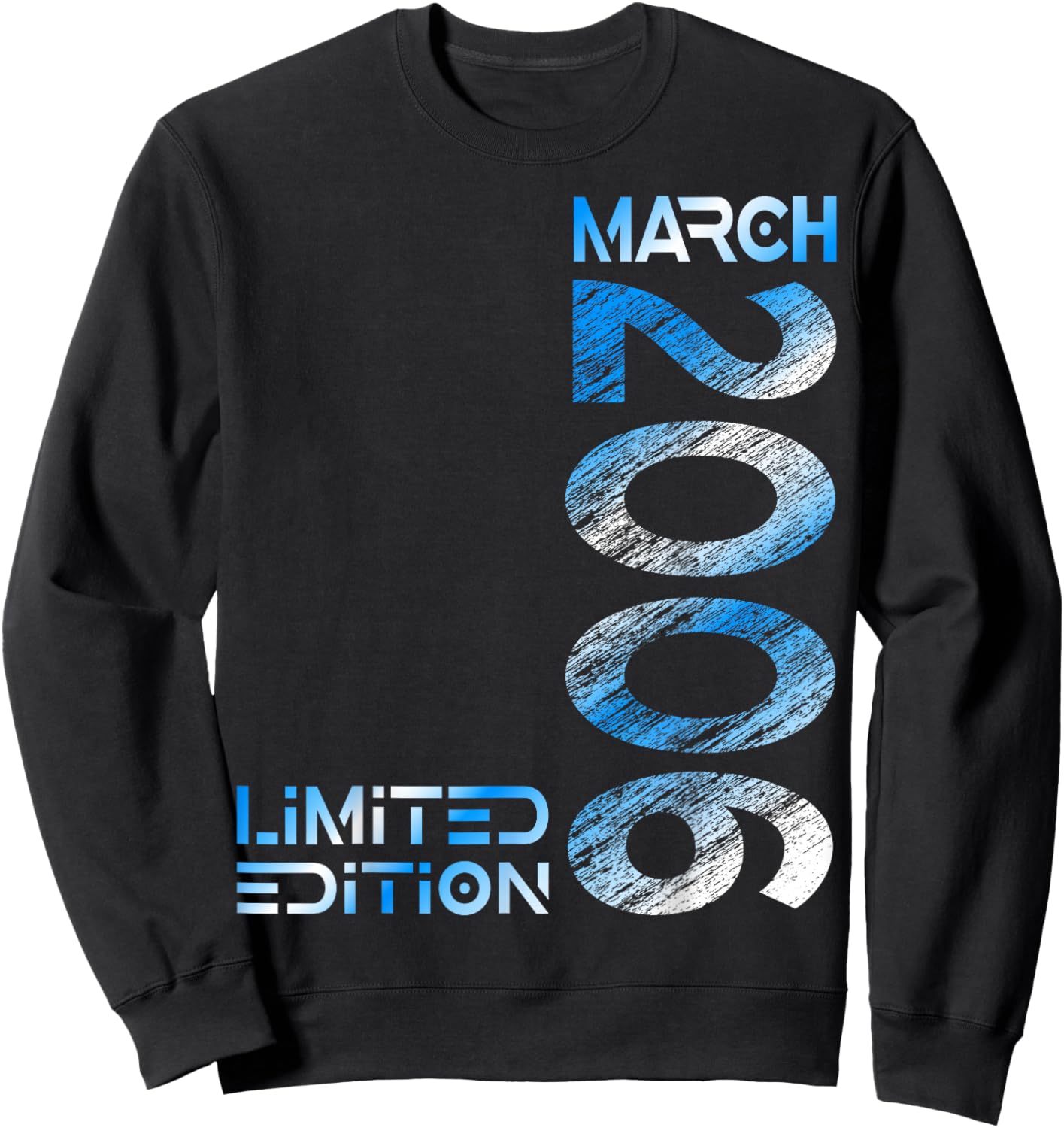 Limited Edition March 2006 Vintage 20. Birthday Sweatshirt - Sweatshirt | Black