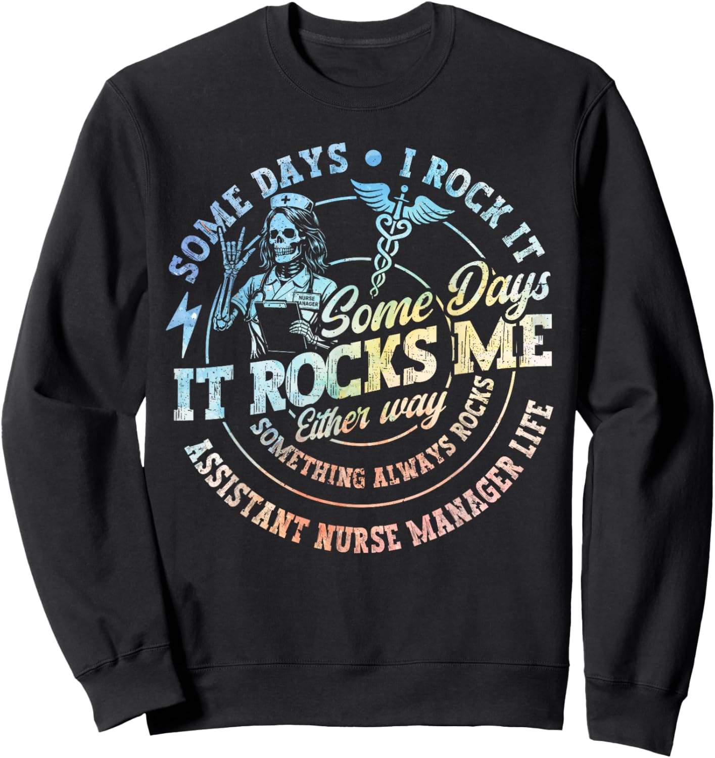 Assistant Nurse Manager Sweatshirt - Sweatshirt | Black