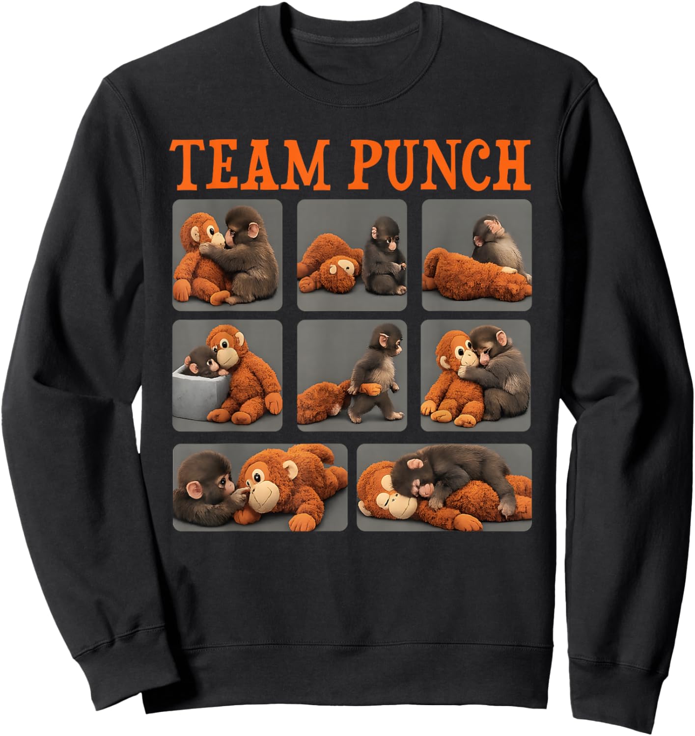 Team Punch Sweatshirt - Sweatshirt | Black