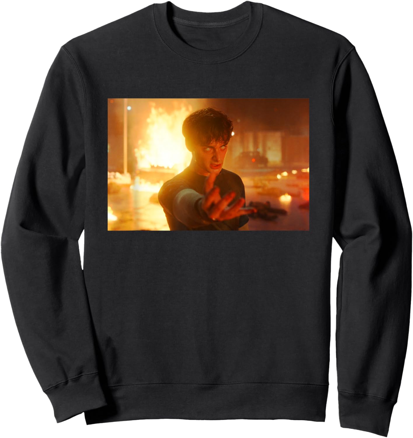 Stranger Things Will Byers Powers Vs Vecna Season 5 Vol 1 Sweatshirt - Sweatshirt | Black
