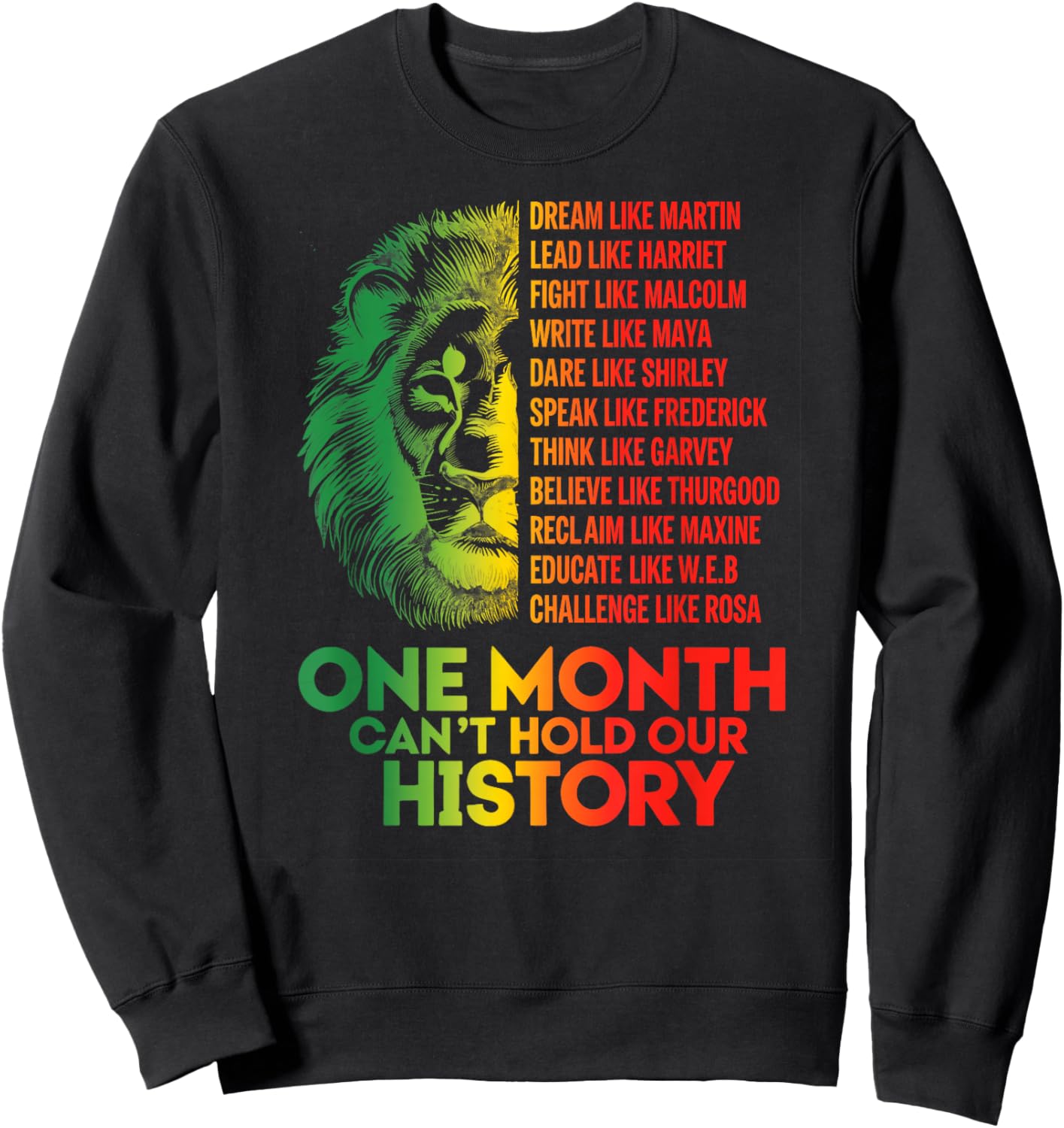 Black History Month Dream Like Martin Sweatshirt - Sweatshirt | Black