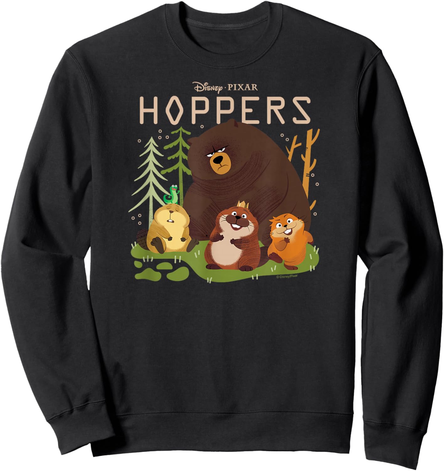 Hoppers - Group Logo Sweatshirt - Sweatshirt | Black