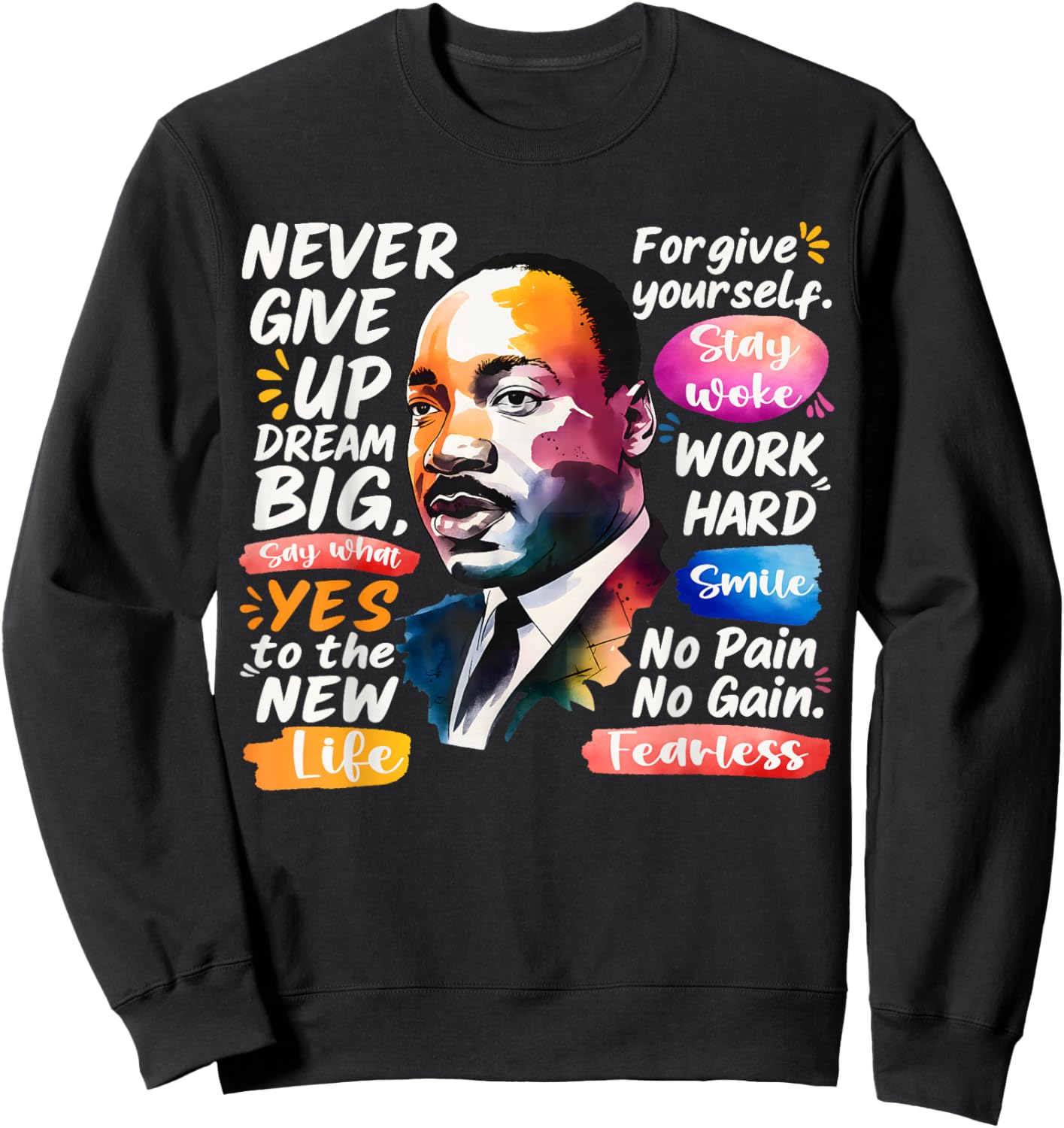 Black History Month Martin Have Dream Luther King Day Sweatshirt - Sweatshirt | Black