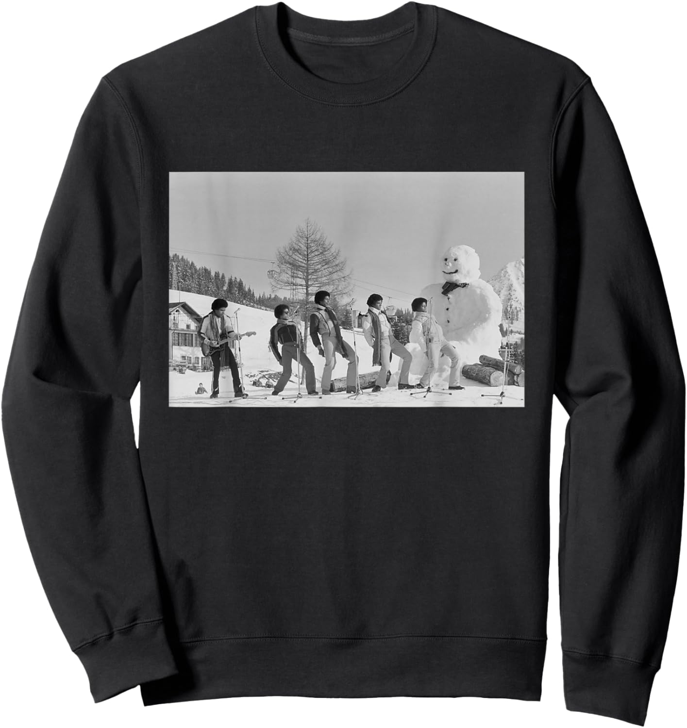The Jackson 5 Live Featuring Michael Jackson Sweatshirt - Sweatshirt | Black