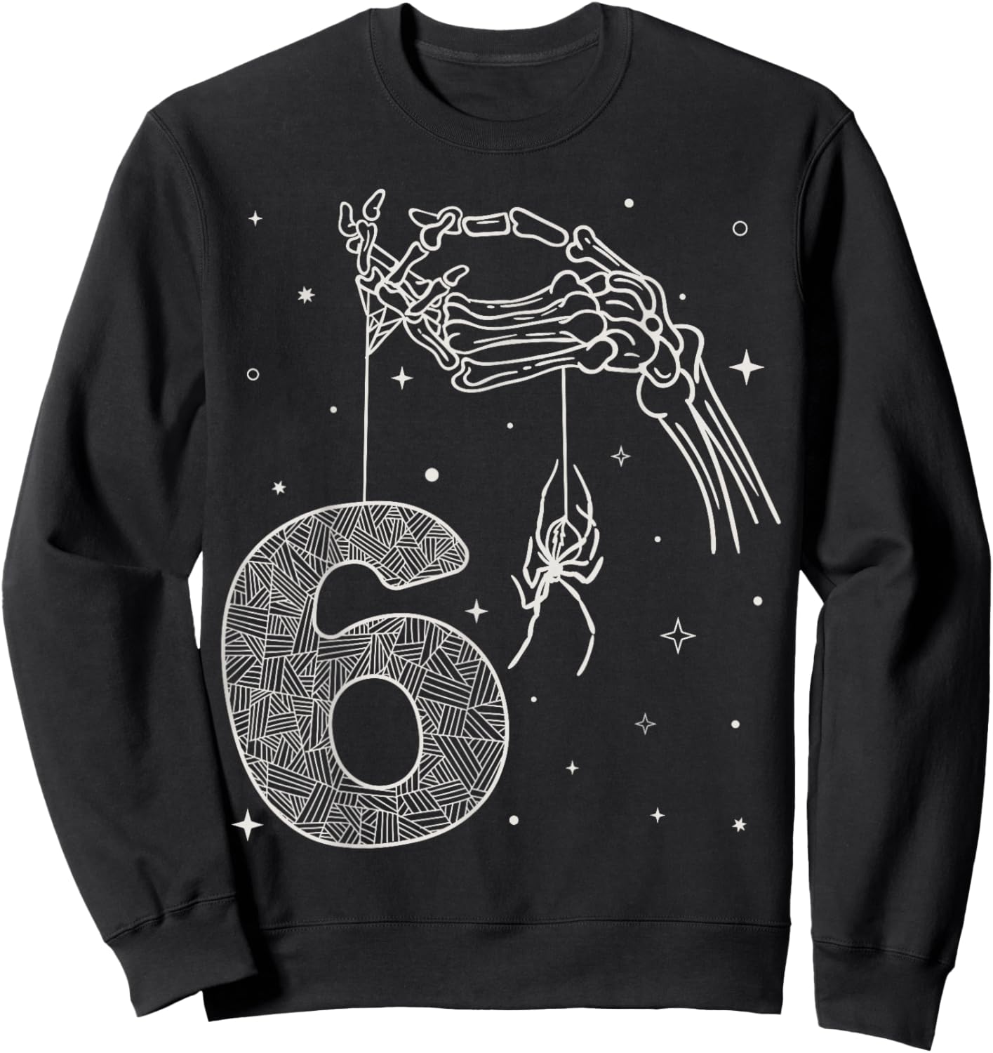 Funny 67 Six Seven Meme Couple Matching Halloween Costume Sweatshirt - Sweatshirt | Black