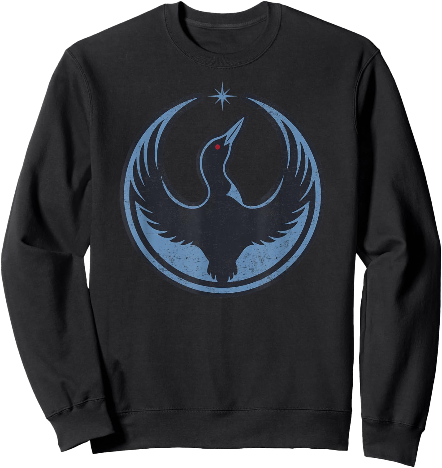 Minnesota Rebel Loon MN Sweatshirt - Sweatshirt | Black