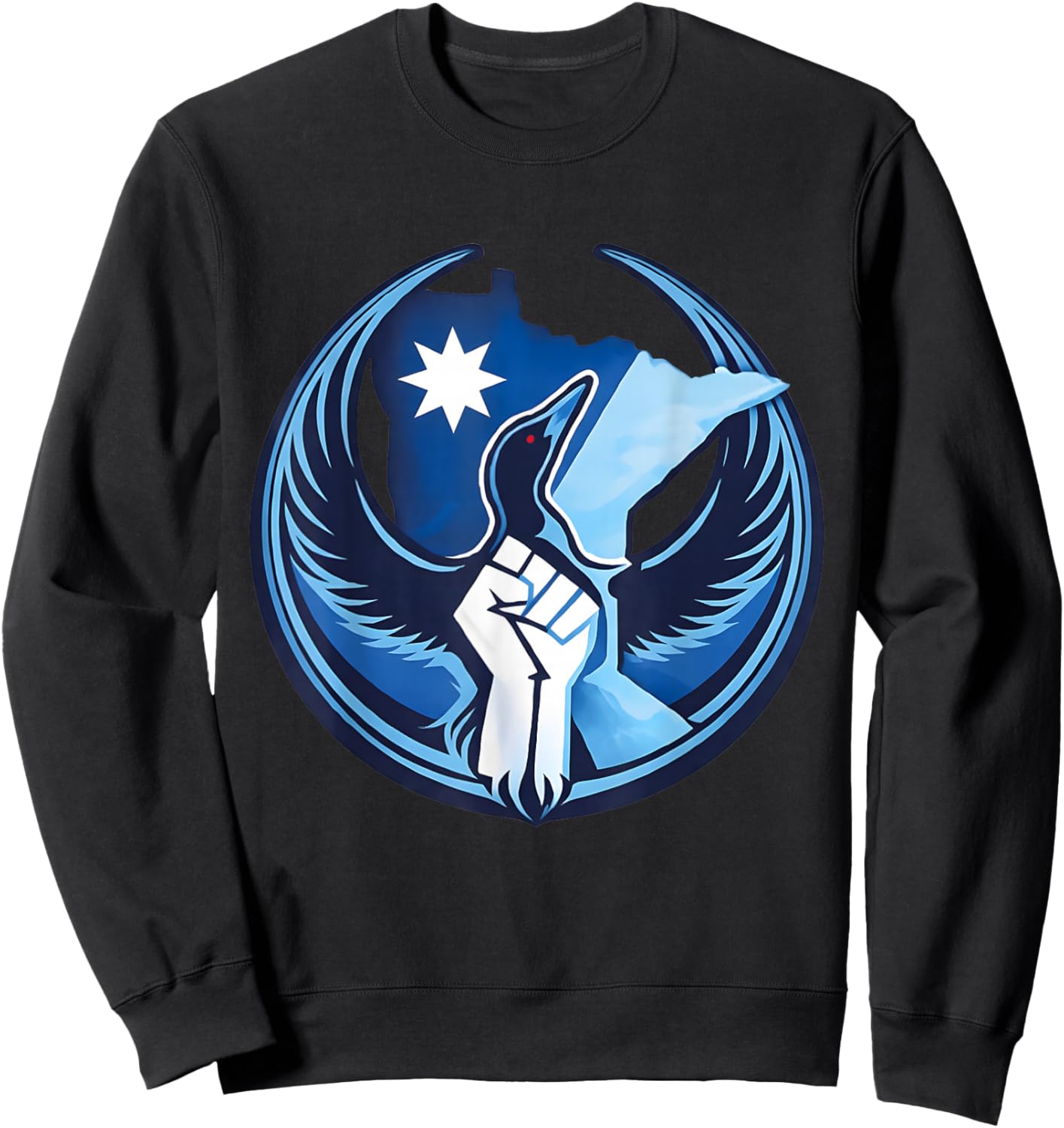MN Rebel Bird Alliance Sweatshirt - Sweatshirt | Black