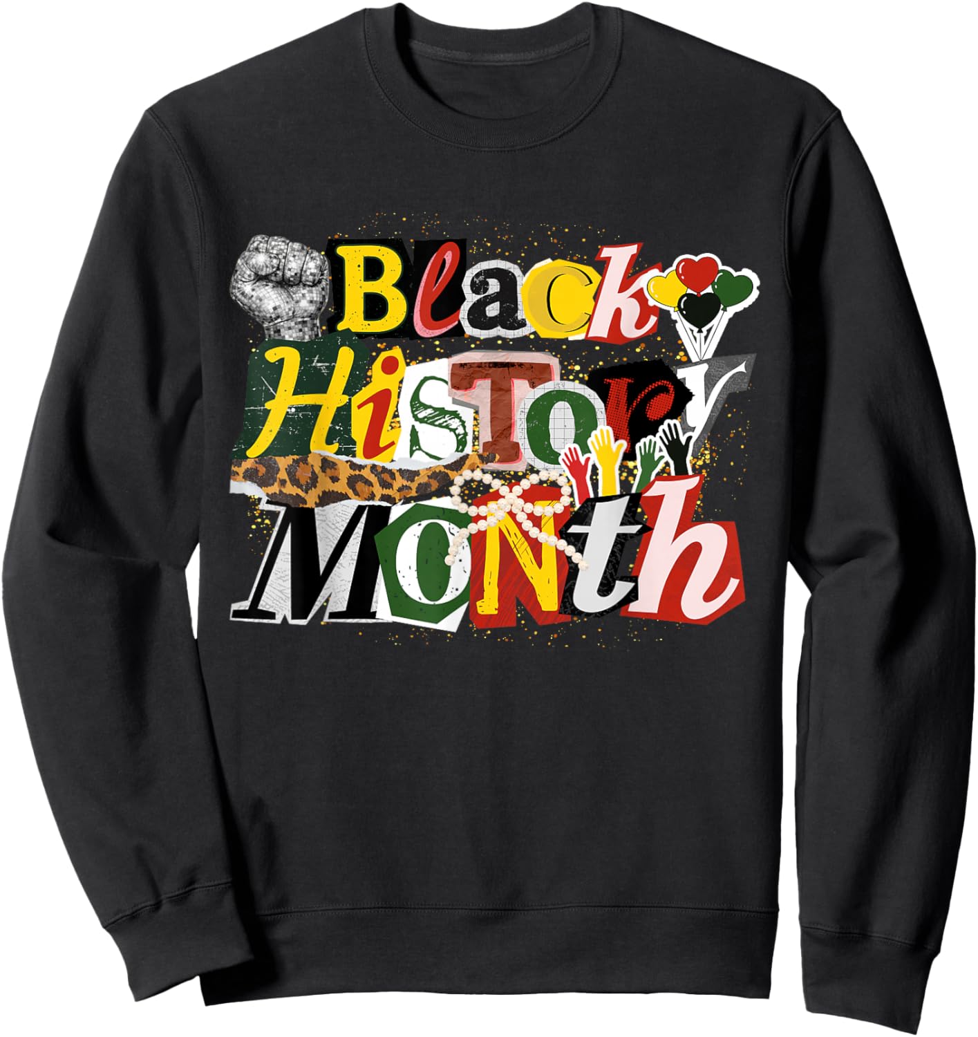 Black History Month African American Men Women Kids Sweatshirt - Sweatshirt | Black