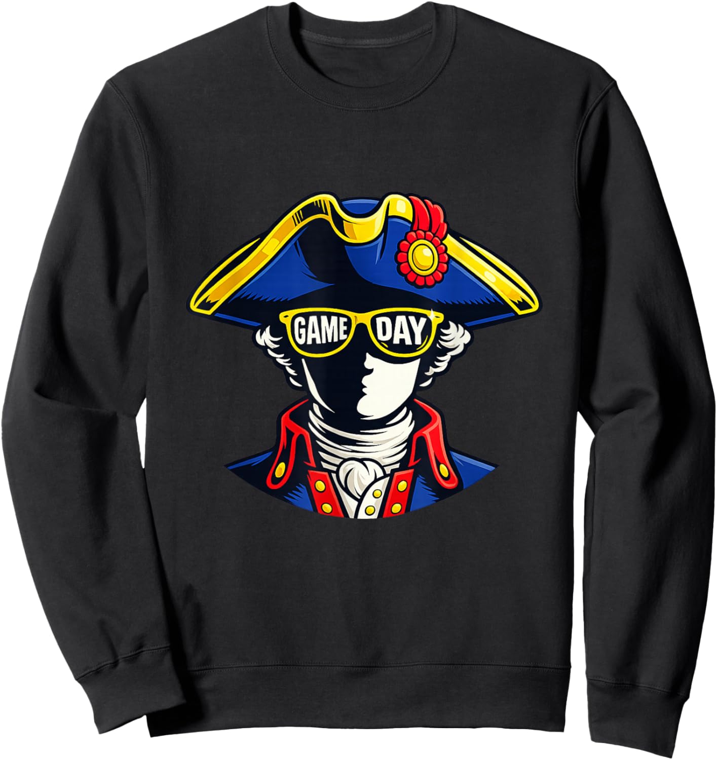 Funny Patriotic Joke | Boston 2026 Gifts | Game Sweatshirt - Sweatshirt | Black