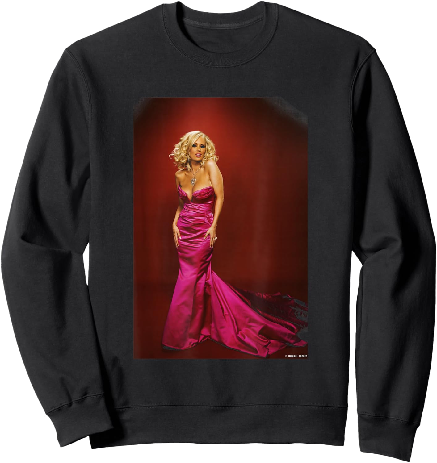 Porn Actor Jenna Jameson Adult Film by Michael Grecco Sweatshirt - Sweatshirt | Black