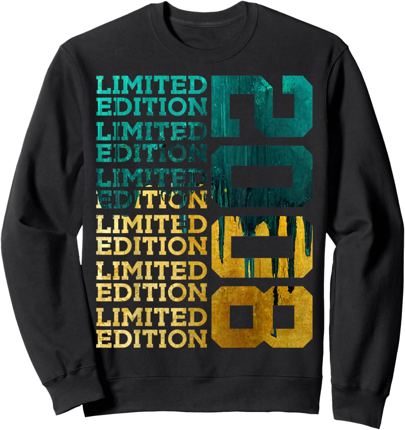 18 Years Limited Edition 2008 18TH Birthday Sweatshirt - Sweatshirt | Black