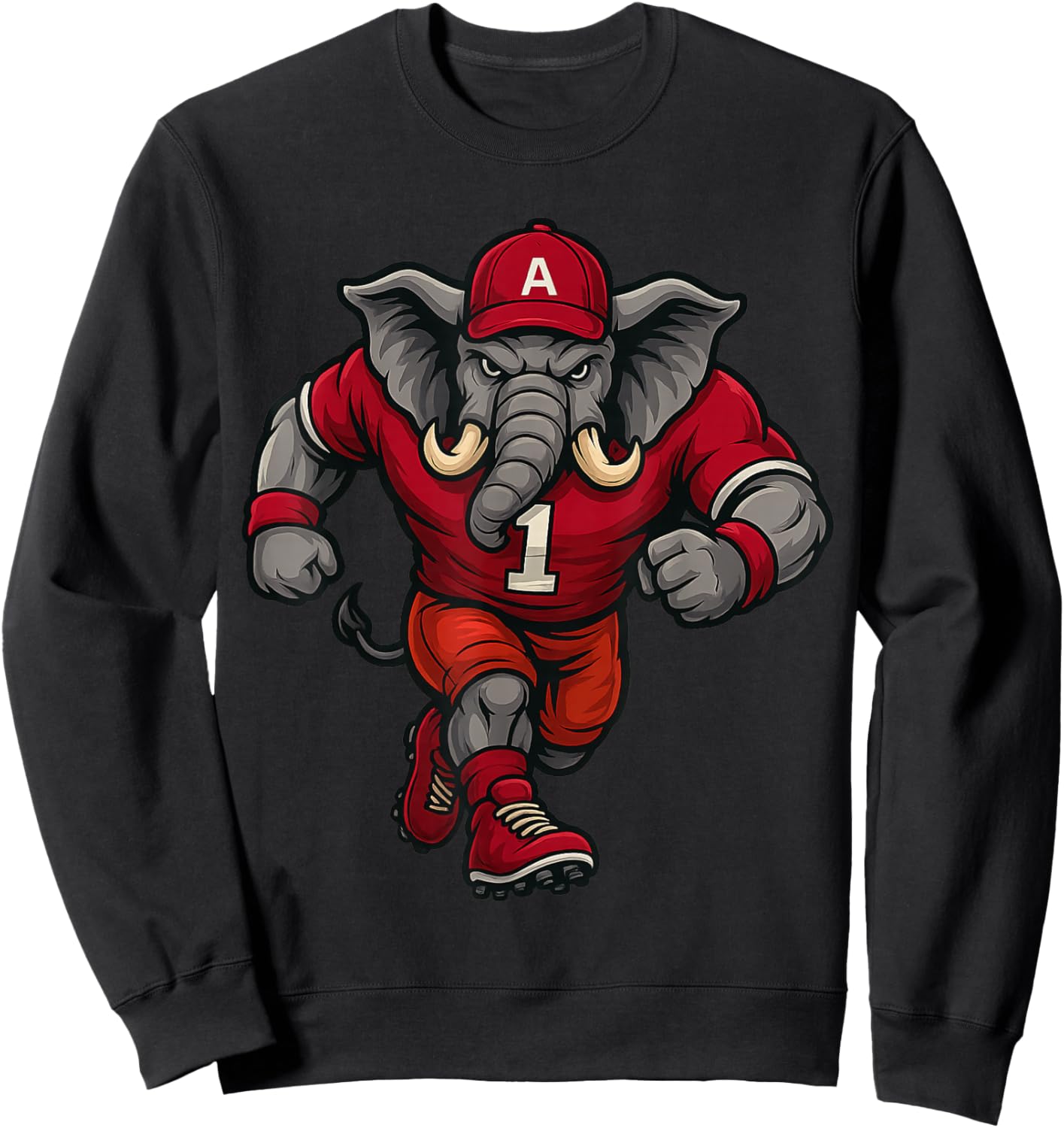 Alabama State Vintage Lover Men Women & Kids Sweatshirt - Sweatshirt | Black