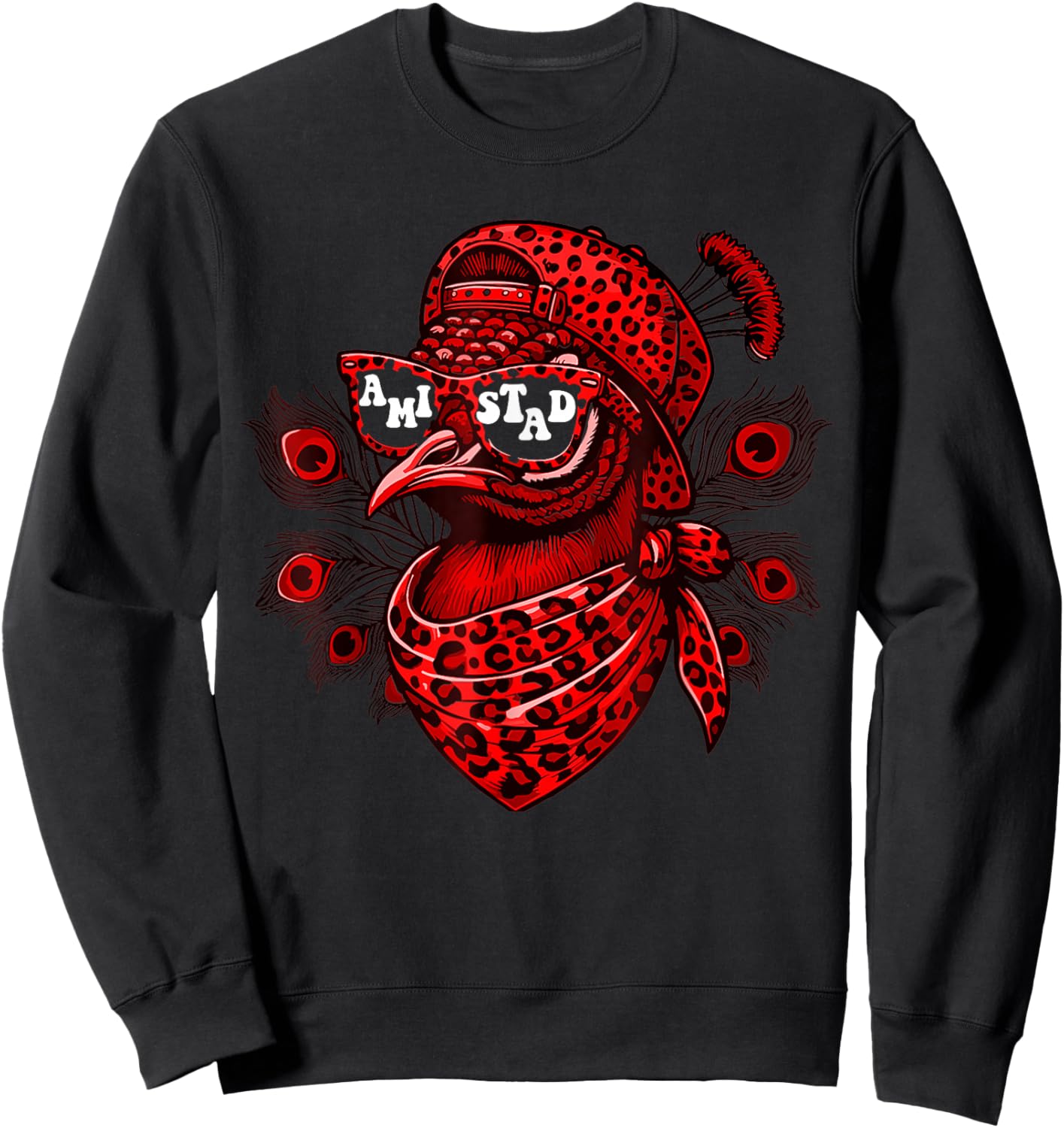 Amistad House of Friendship Teachers Students School Spirit Sweatshirt - Sweatshirt | Black