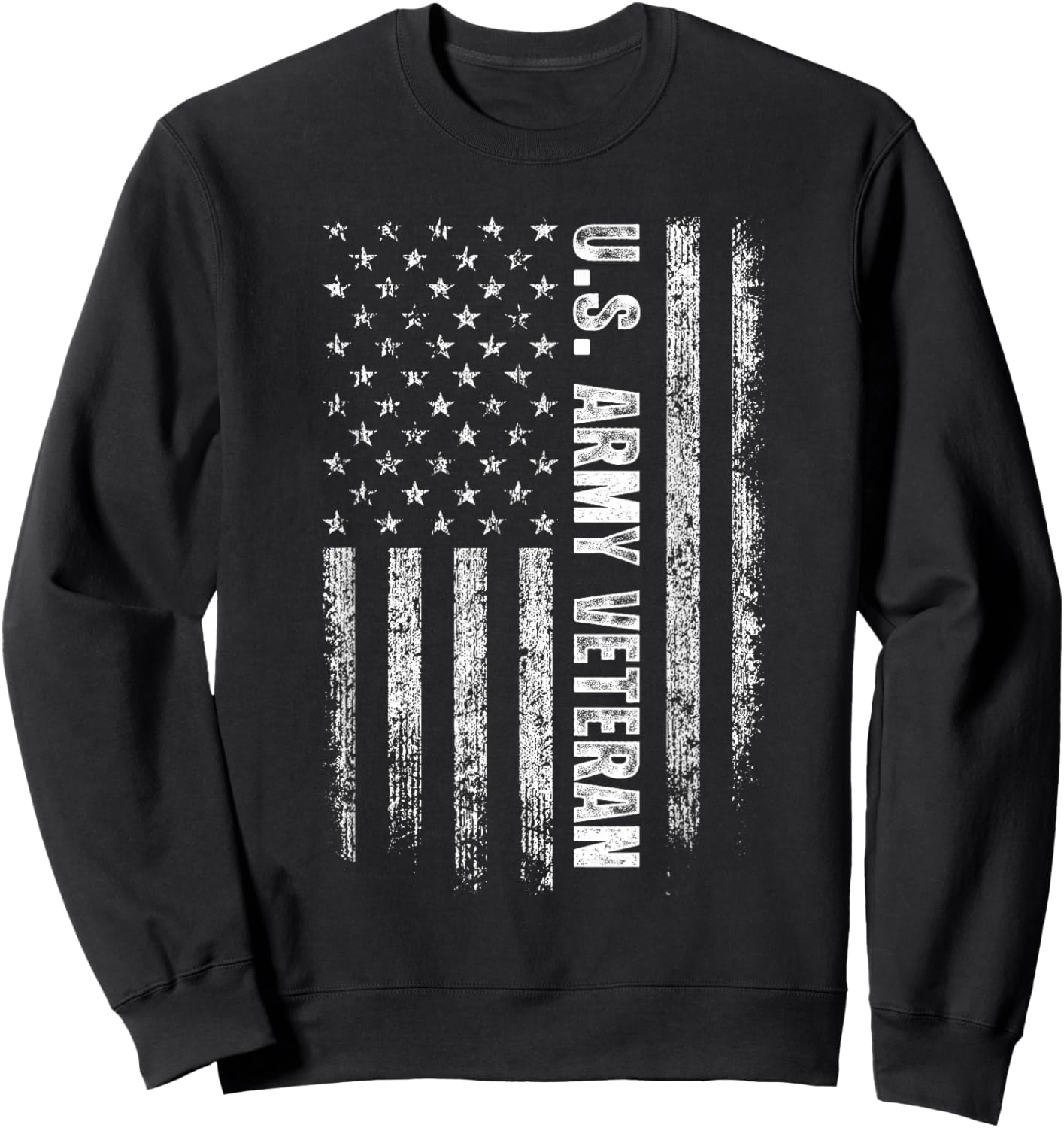 US Army Veteran Dad Veterans Day Birthday Thank You Sweatshirt - Sweatshirt | Black