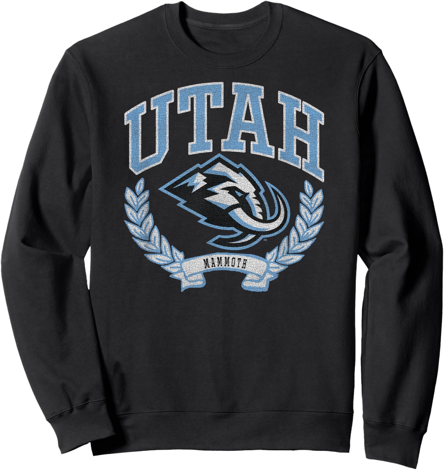 Victory Vintage Dark Heather NHL Licensed Sweatshirt - Sweatshirt | Black