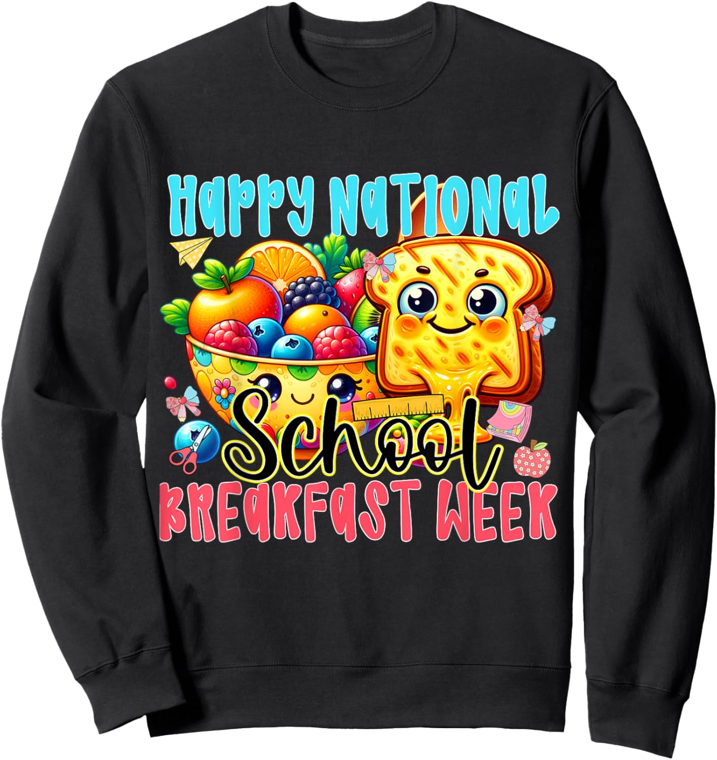 National School Breakfast Week 2026 Sweatshirt - Sweatshirt | Black