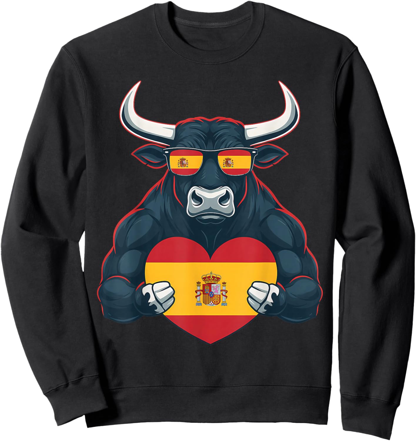 Spain Flag Spanish Flag Espana Roots Spanish Pride Sweatshirt - Sweatshirt | Black