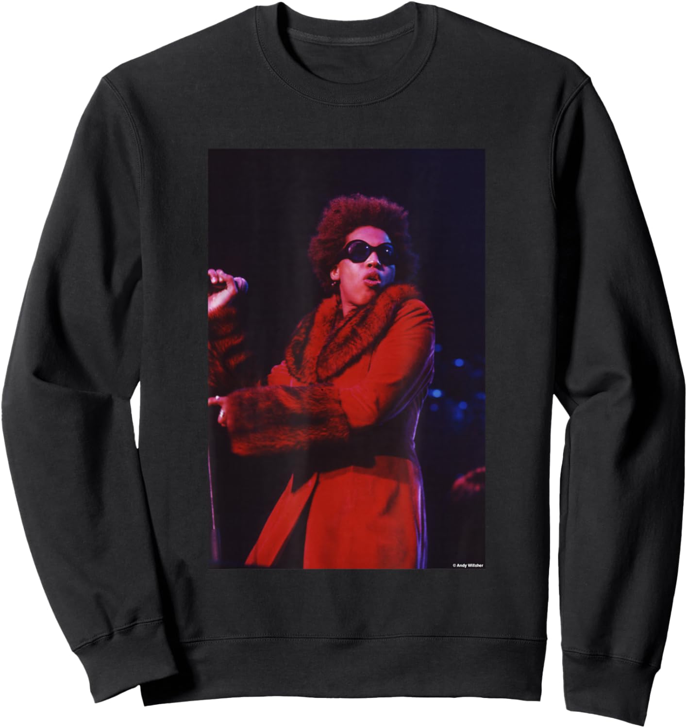 Macy Gray Live at BRIT Awards by Andy Willsher Sweatshirt - Sweatshirt | Black
