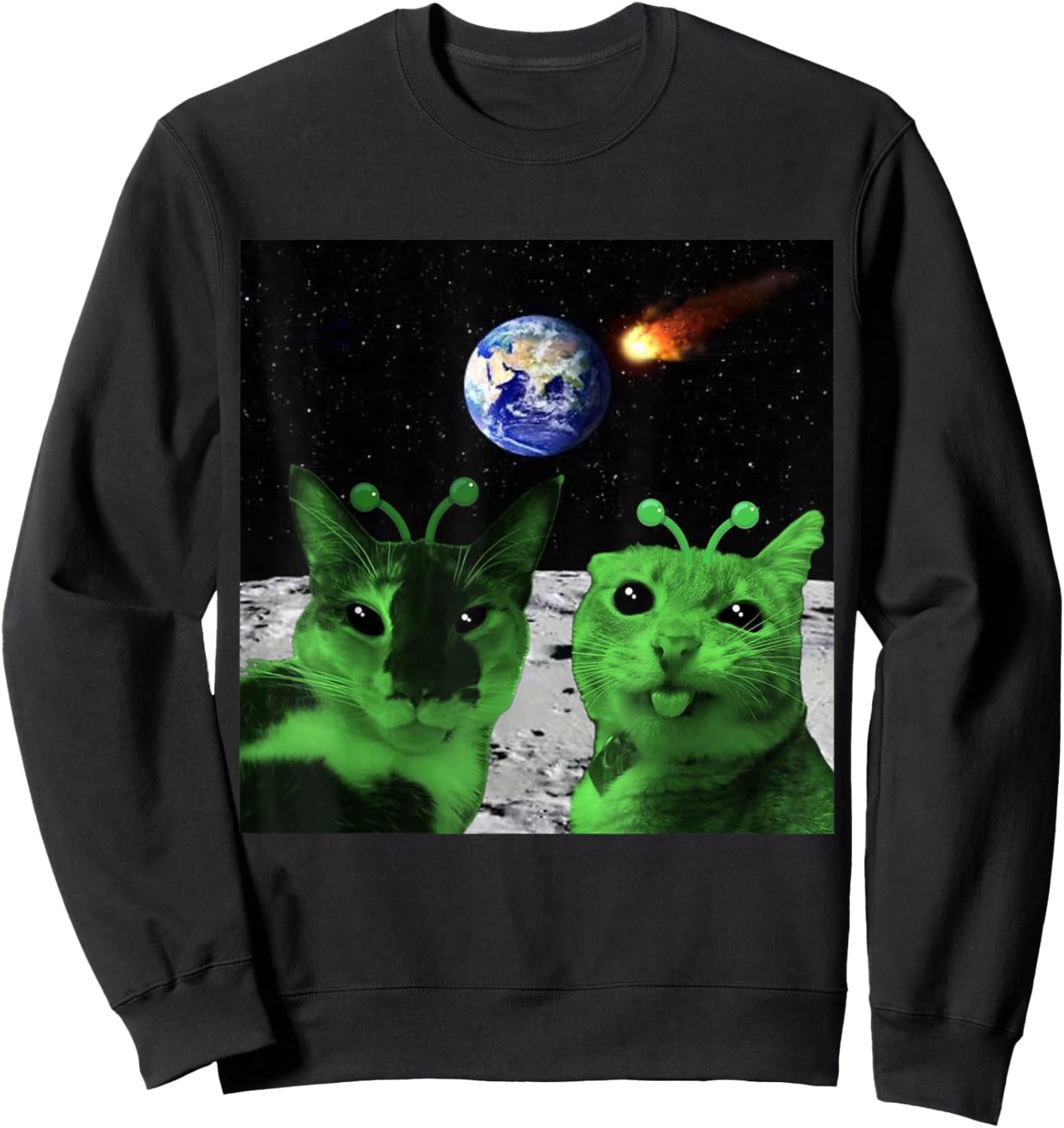 Kitty Gift Sweatshirt - Sweatshirt | Black
