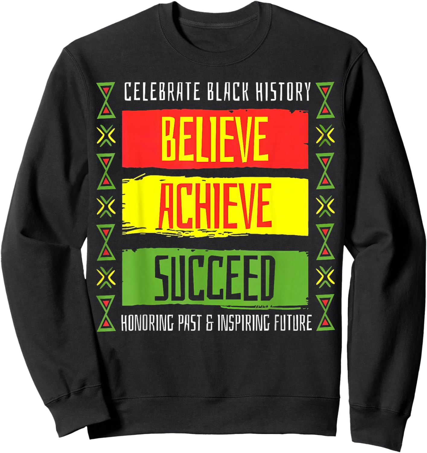 Celebrate Black History Month Colorful Women Kid Sweatshirt - Sweatshirt | Black