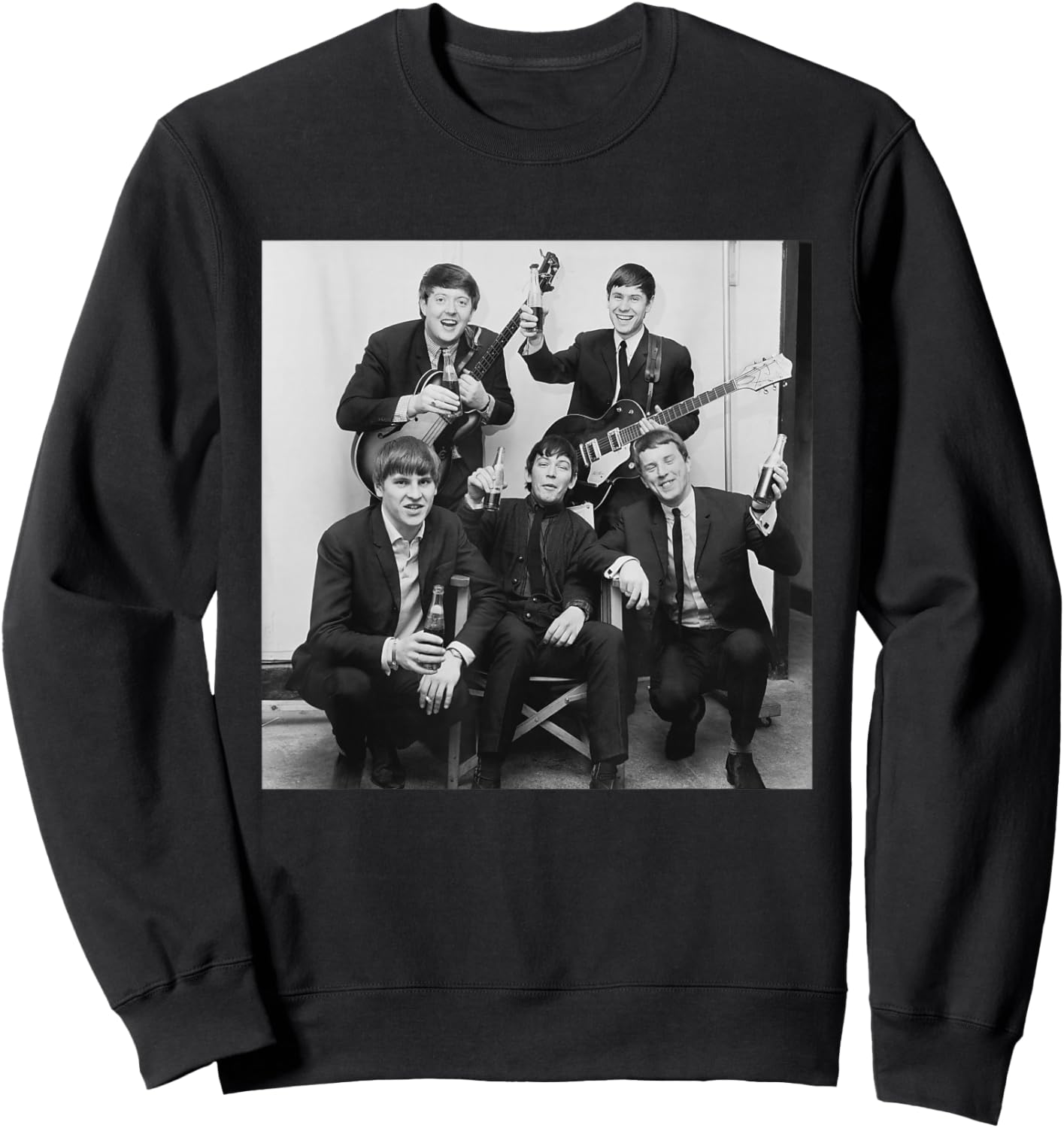 The Animals Portrait House of The Rising Sun 1964 Sweatshirt - Sweatshirt | Black