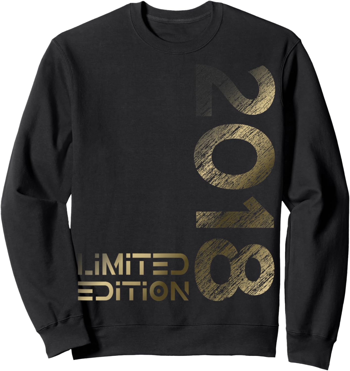 Limited Edition 2018 Boy Girl 8th Birthday 8 Sweatshirt - Sweatshirt | Black