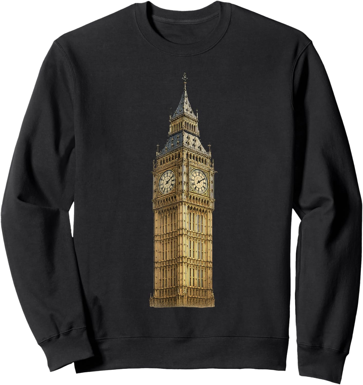 Big Ben London Sweatshirt - Sweatshirt | Black