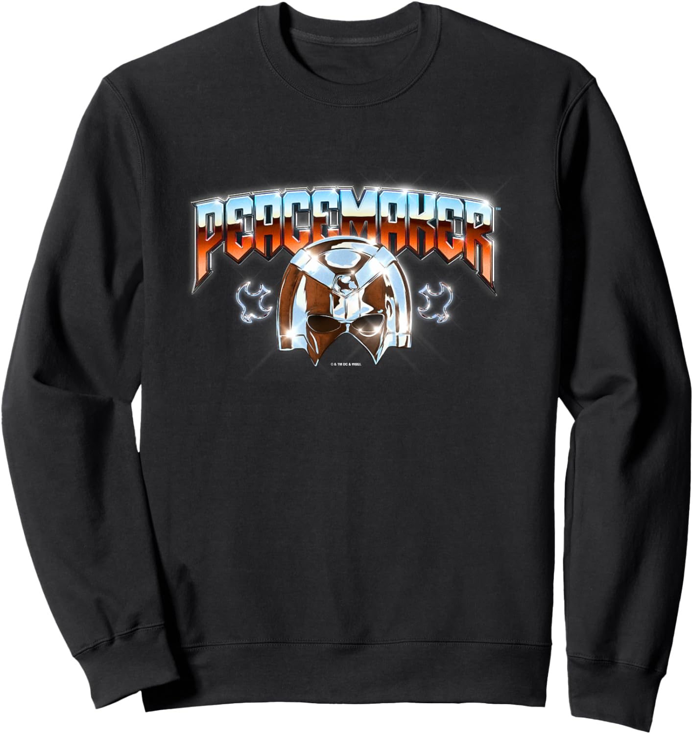 DC Comics Peacemaker Chromatic Style Portrait Sweatshirt - Sweatshirt | Black
