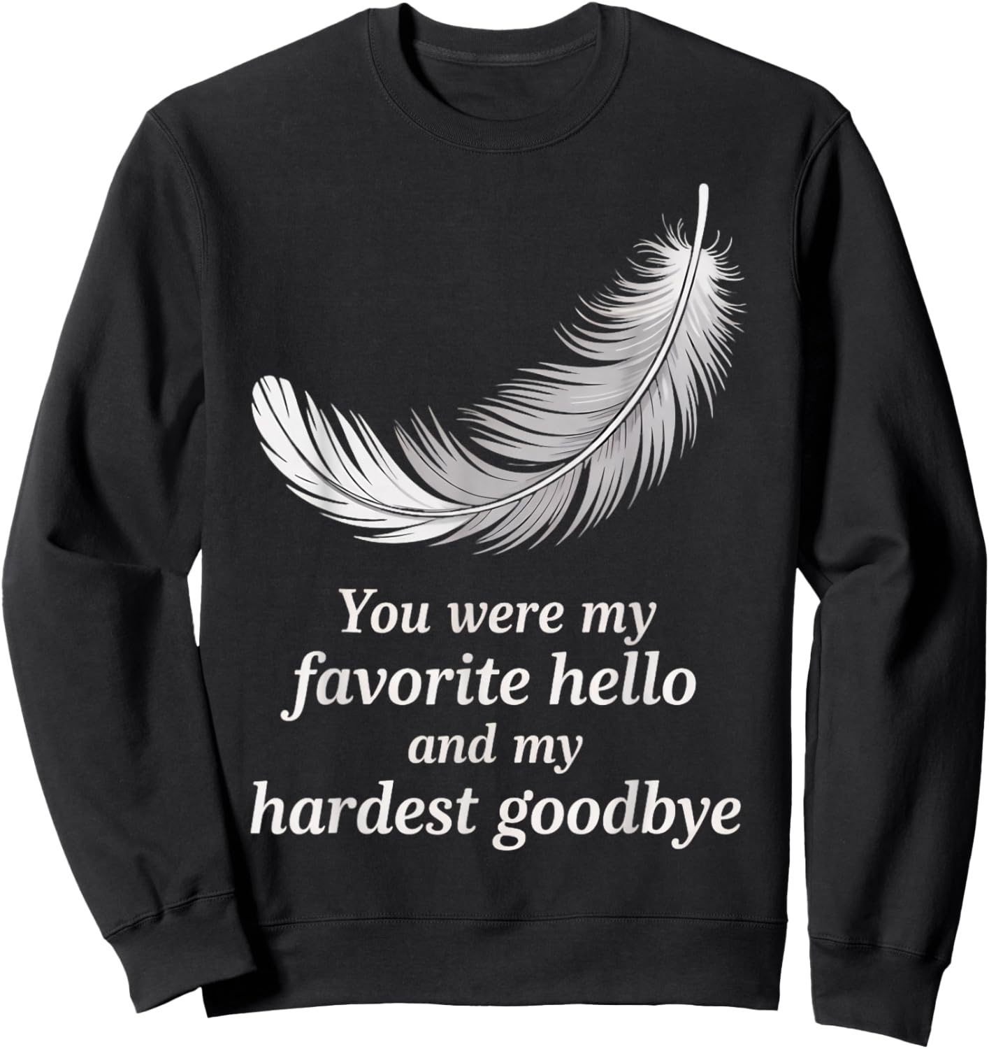 Forever in My Heart Pet Loss Memorial Rainbow Bridge Sweatshirt - Sweatshirt | Black