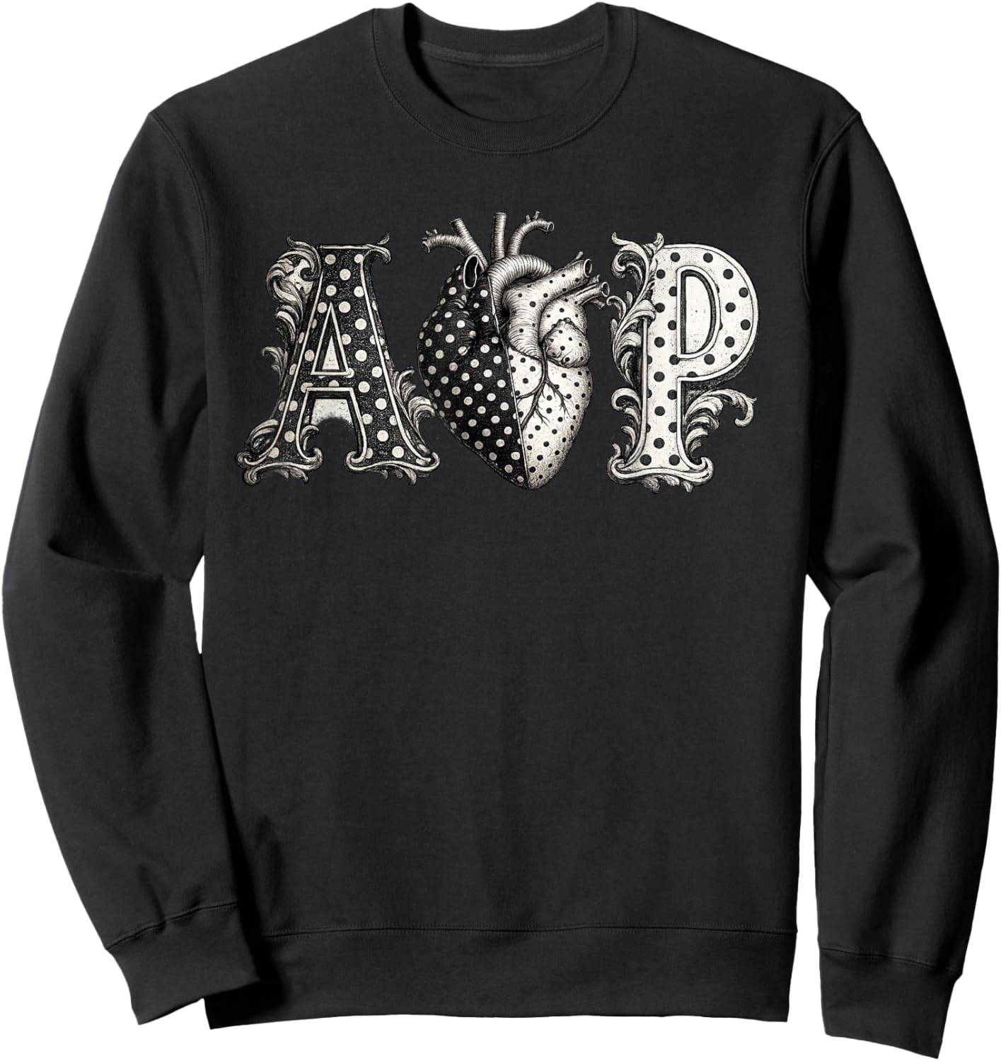 Angina pectoris, angine, poitrine, Heart Attack, Disease Sweatshirt - Sweatshirt | Black