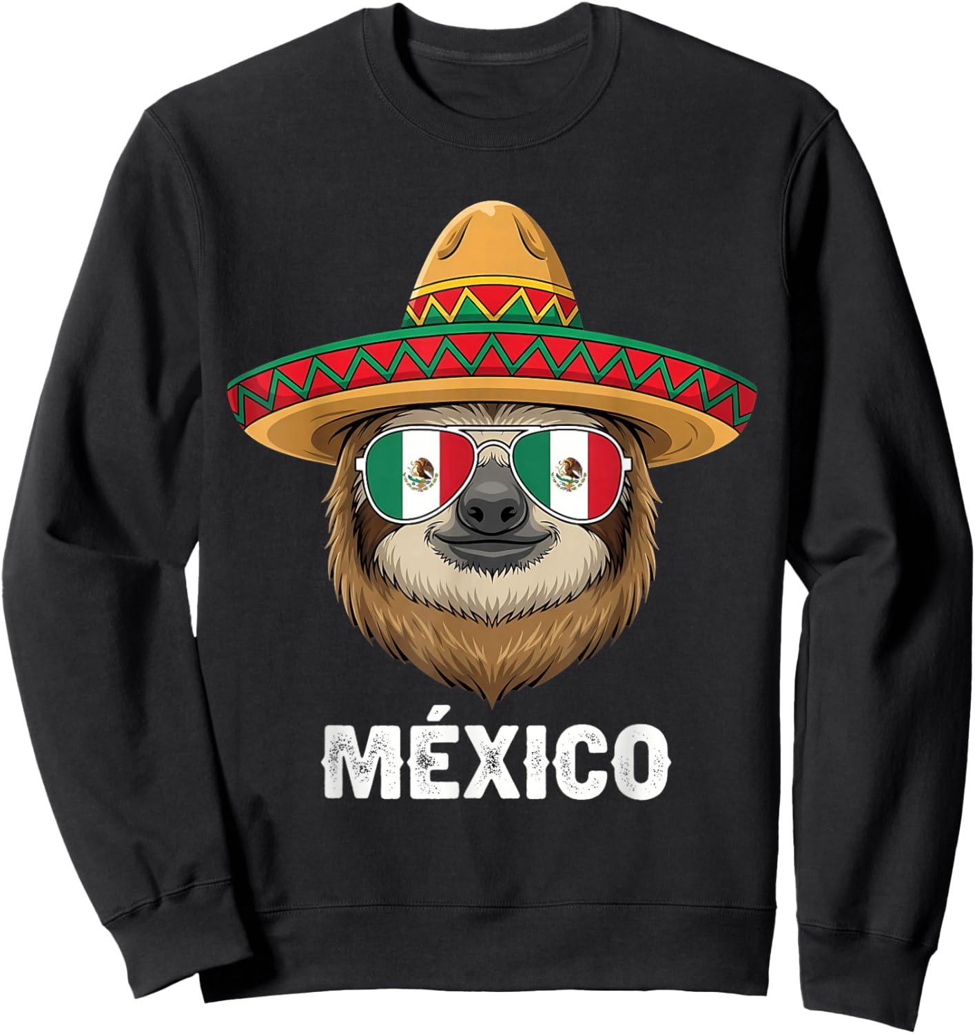 Mexico Flag Mexican Pride Mexican Roots Mexican Flag Sweatshirt - Sweatshirt | Black