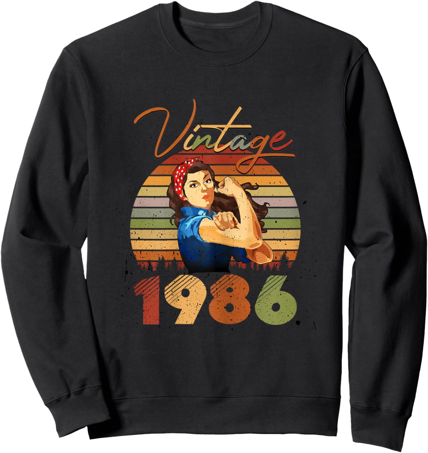40th Birthday Gift Limited Edition Born in 1986 40 Yrs Old Sweatshirt - Sweatshirt | Black