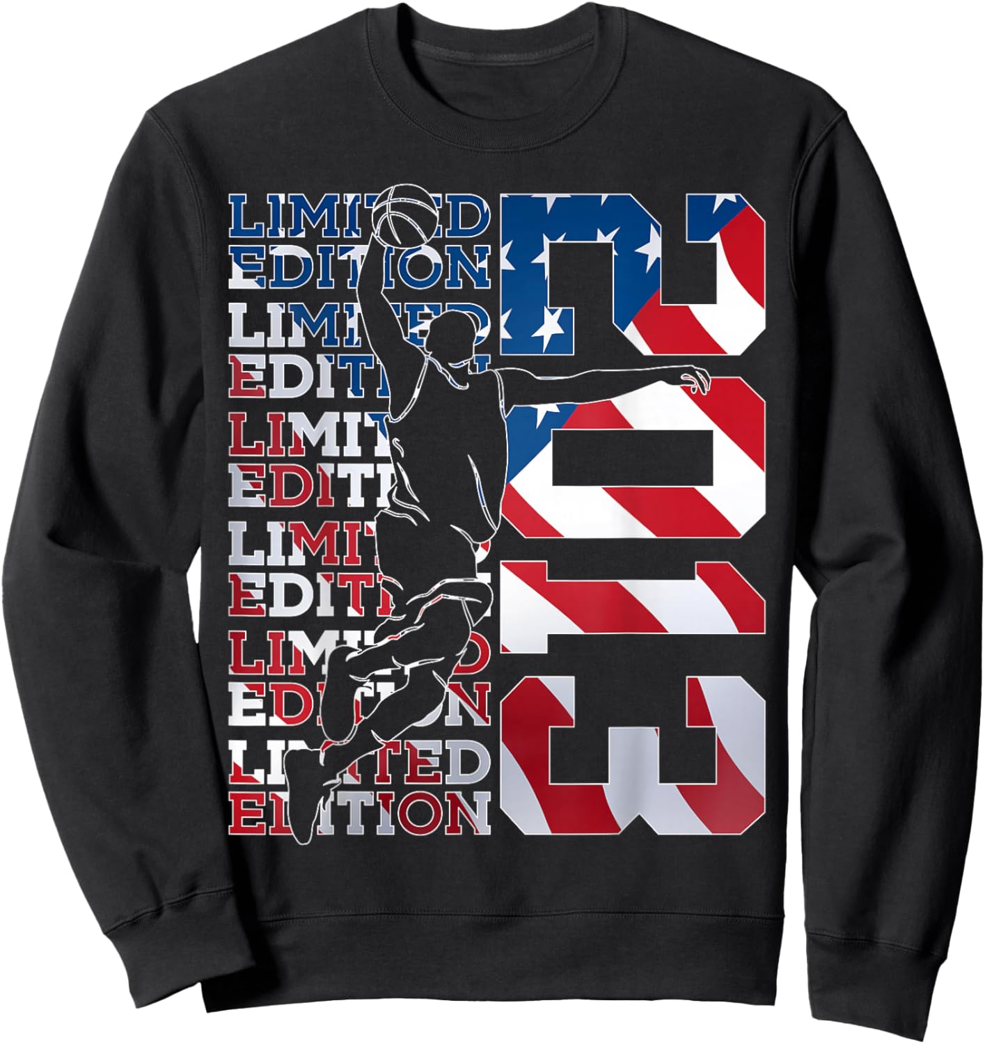Limited Edition 2013 Basketball 13TH Birthday Sweatshirt - Sweatshirt | Black