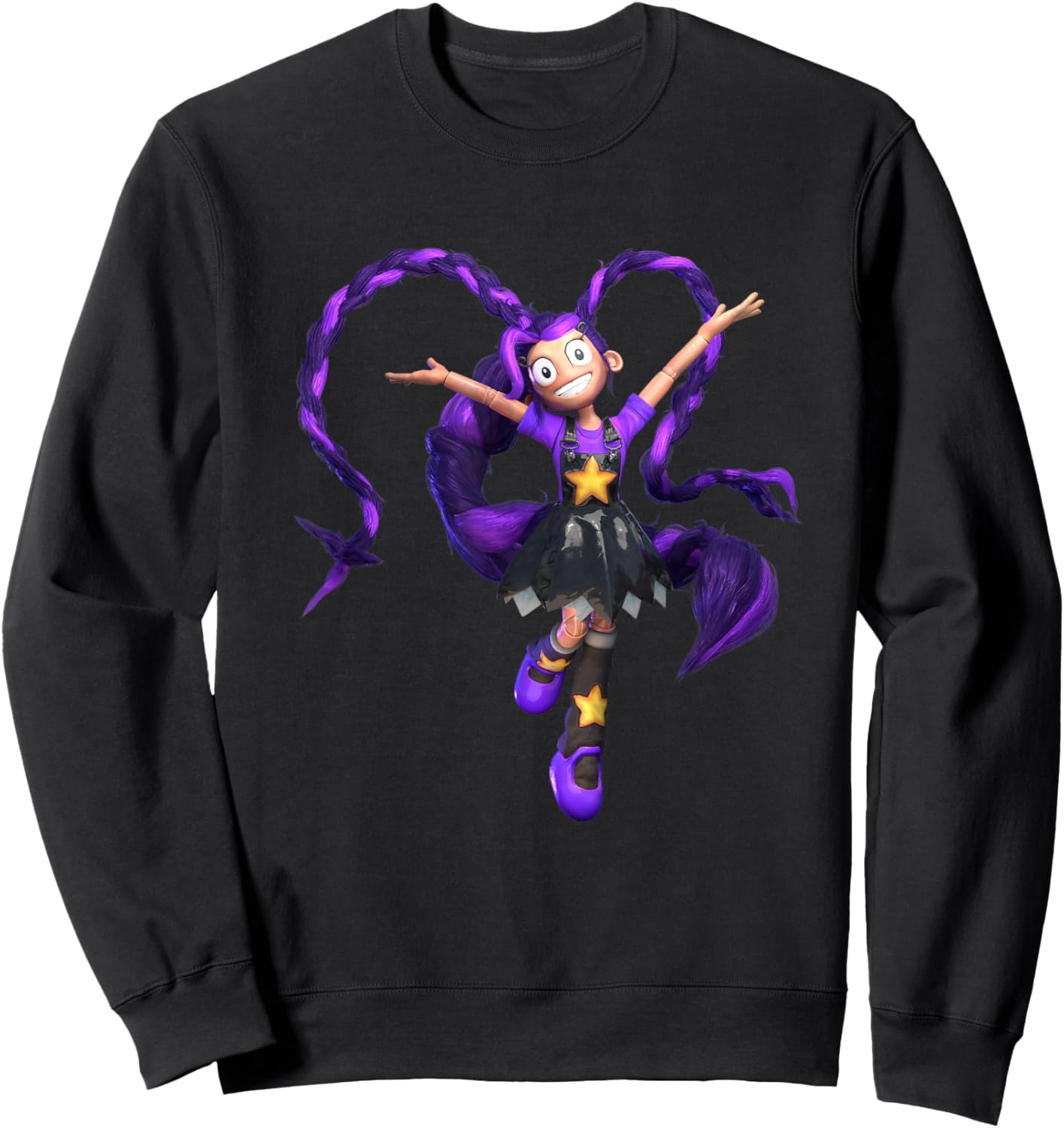 Lily Love Braids Sweatshirt - Sweatshirt | Black