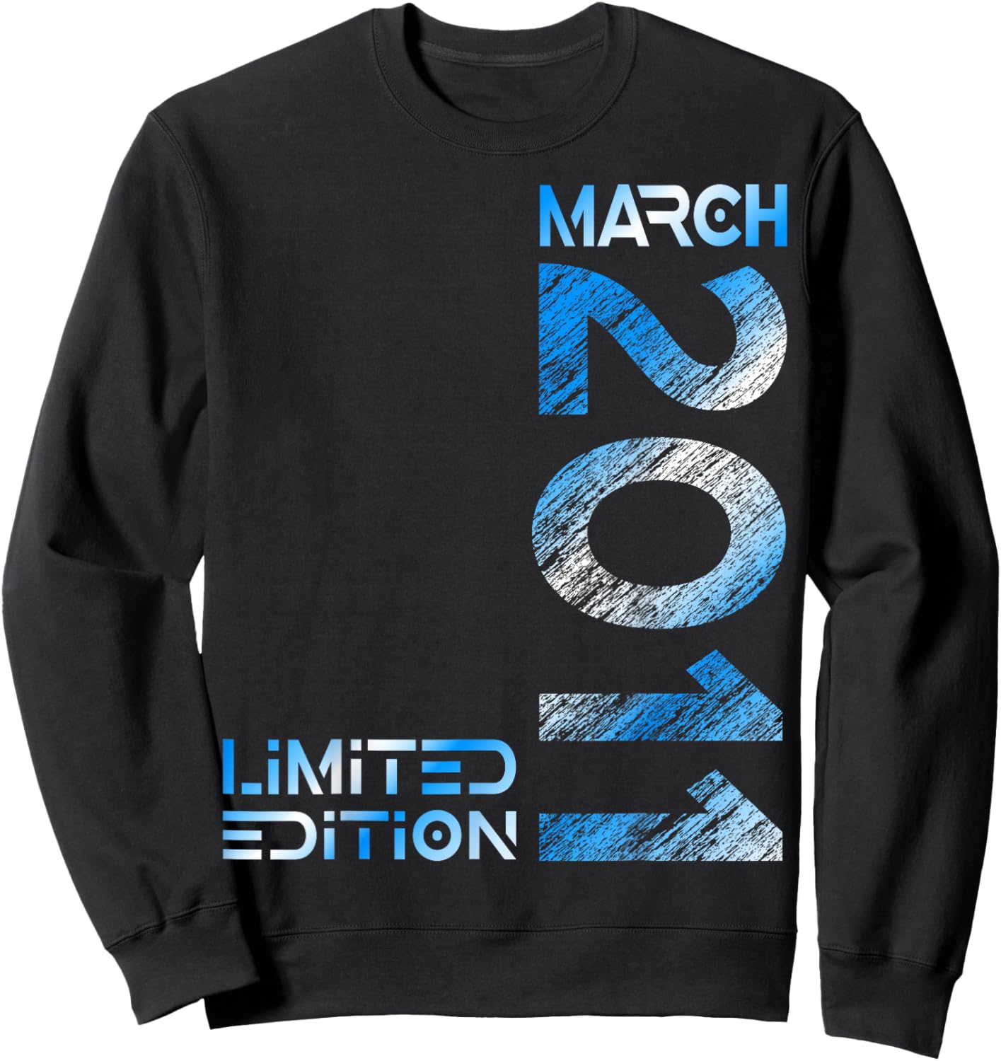 Limited Edition March 2011 Vintage 15. Birthday Sweatshirt - Sweatshirt | Black