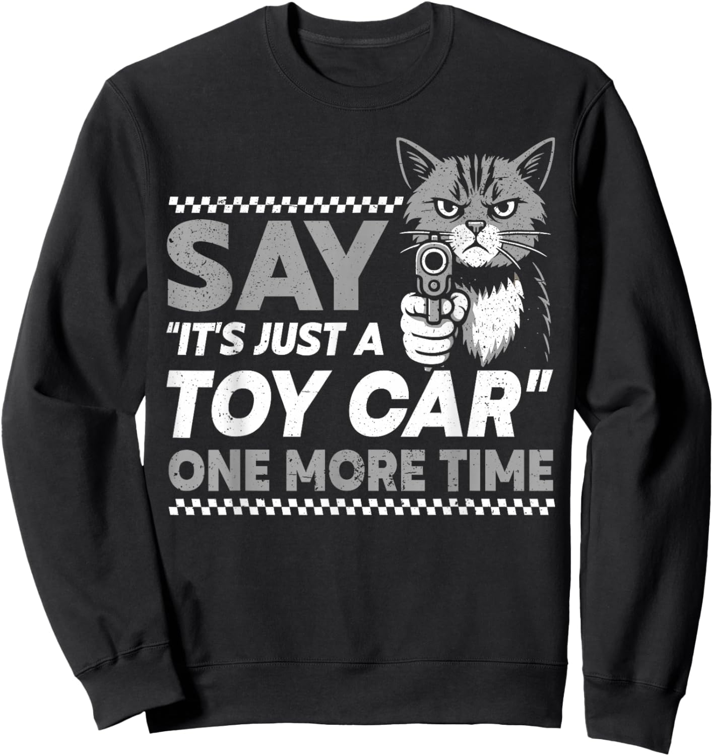 Slot car Rc car Racing Sweatshirt - Sweatshirt | Black