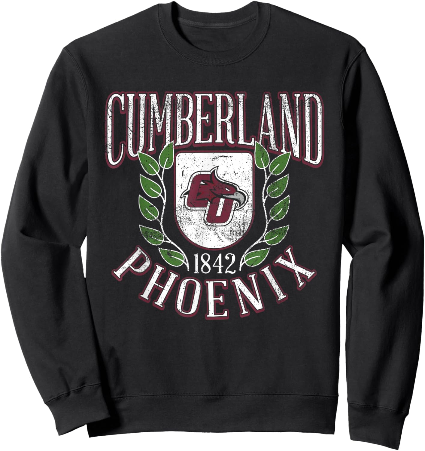 Cumberland Phoenix Retro Shield Black Officially Licensed Sweatshirt - Sweatshirt | Black
