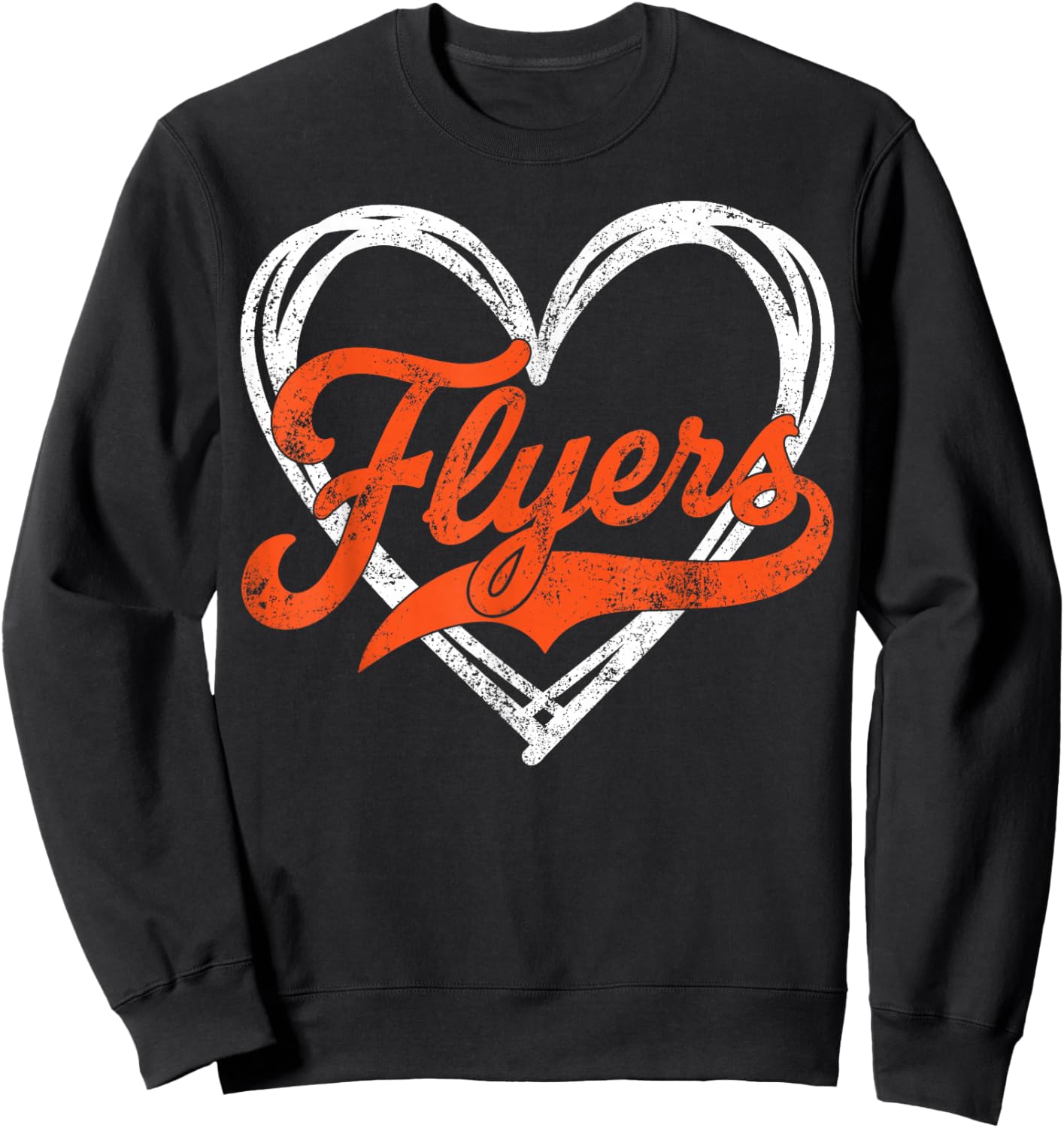 Flyers Vintage Women Boys Girls Kids Youth Sweatshirt - Sweatshirt | Black